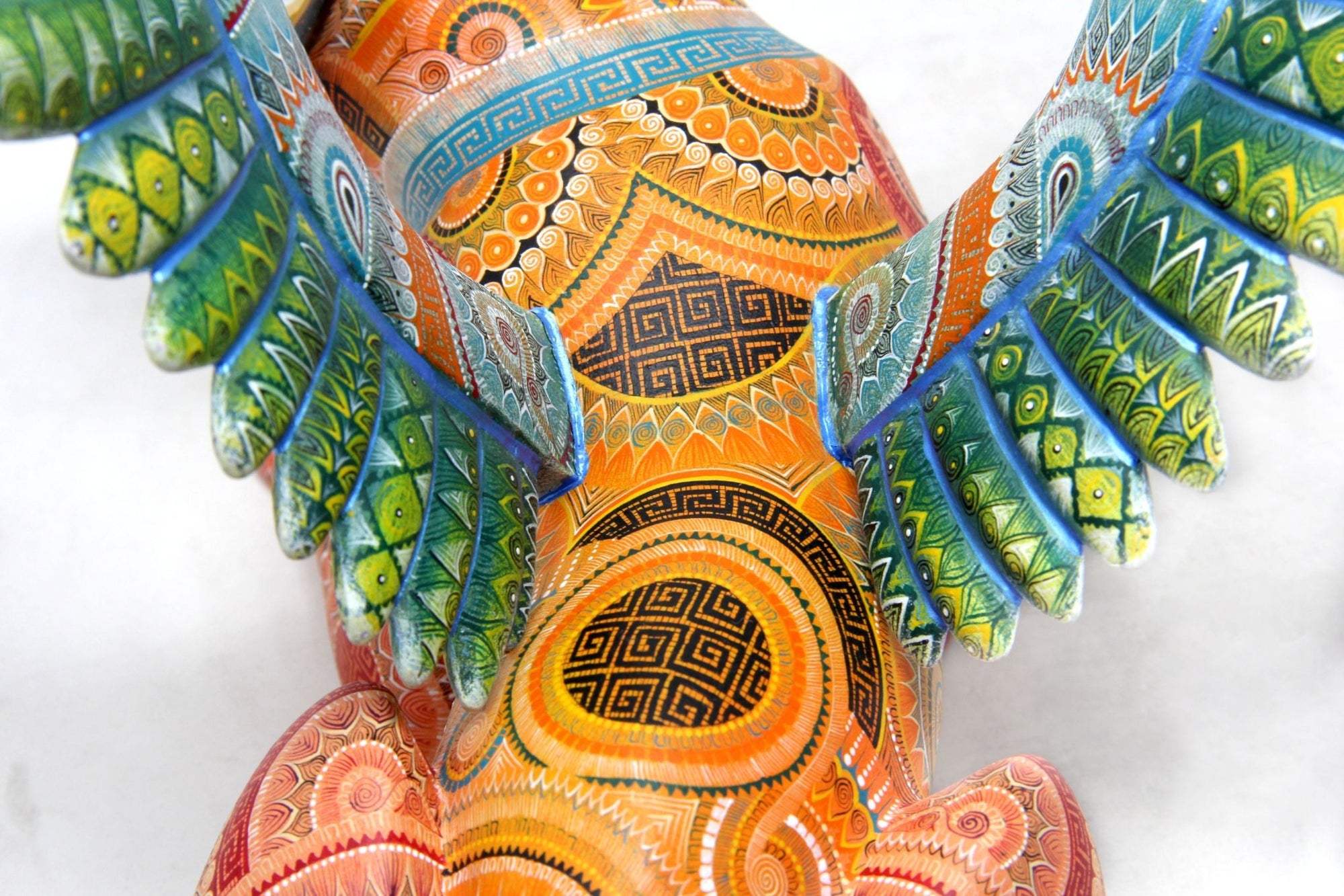 Alebrije - Perro del más allá - Arte Huichol - Marakame