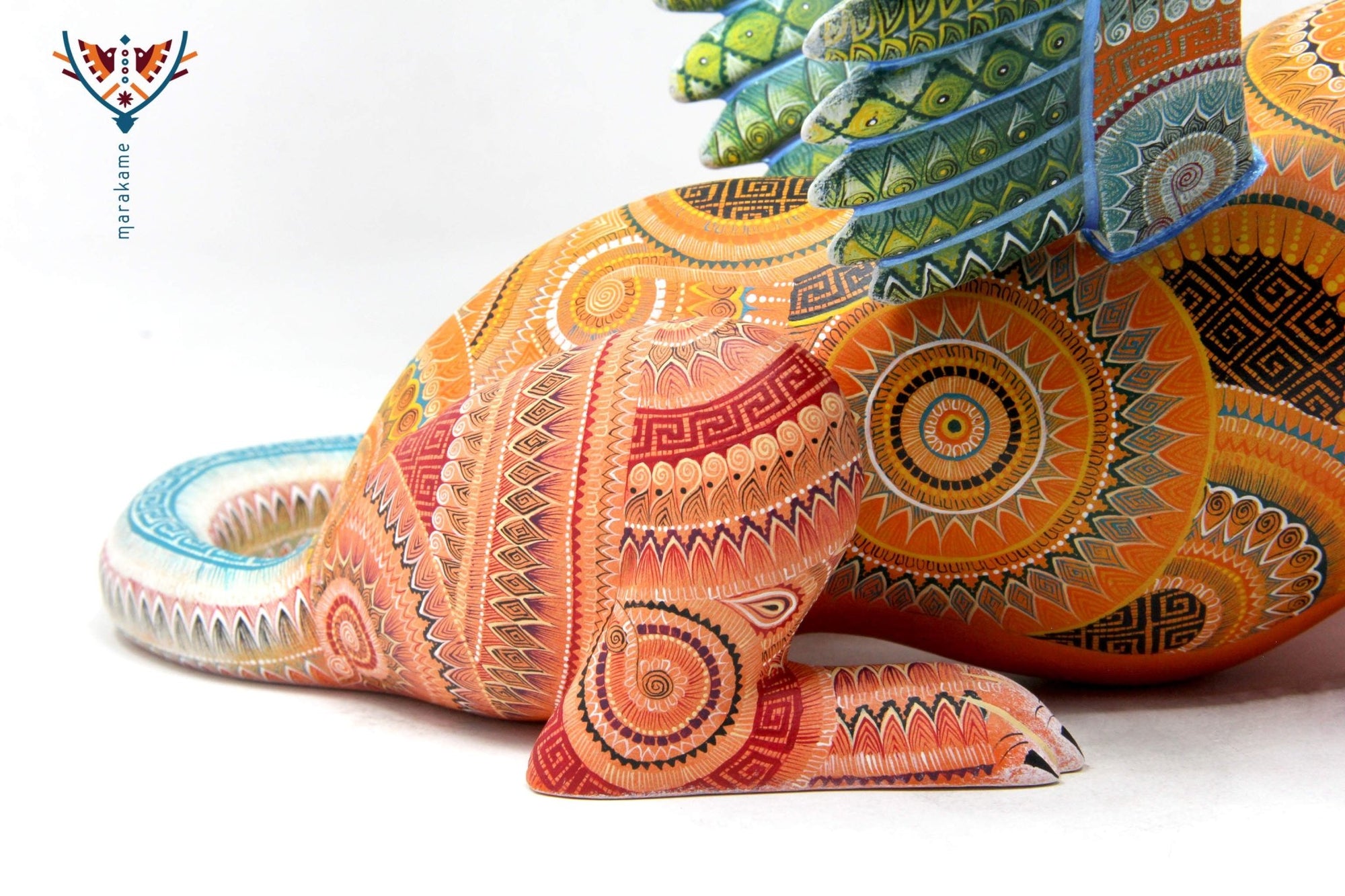 Alebrije - Perro del más allá - Arte Huichol - Marakame