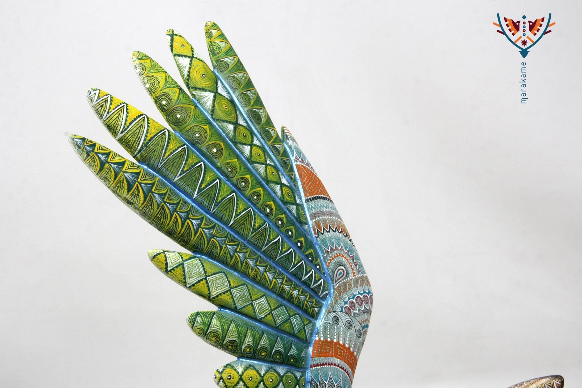 Alebrije - Perro del más allá - Arte Huichol - Marakame