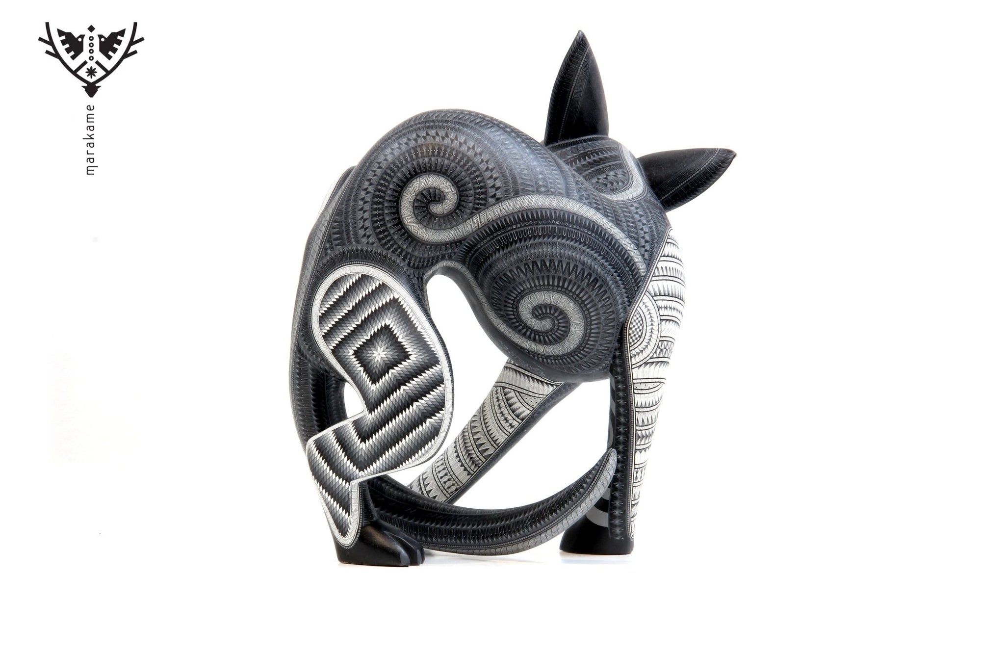 Alebrije - Perro Guía Espiritual II - Arte Huichol - Marakame