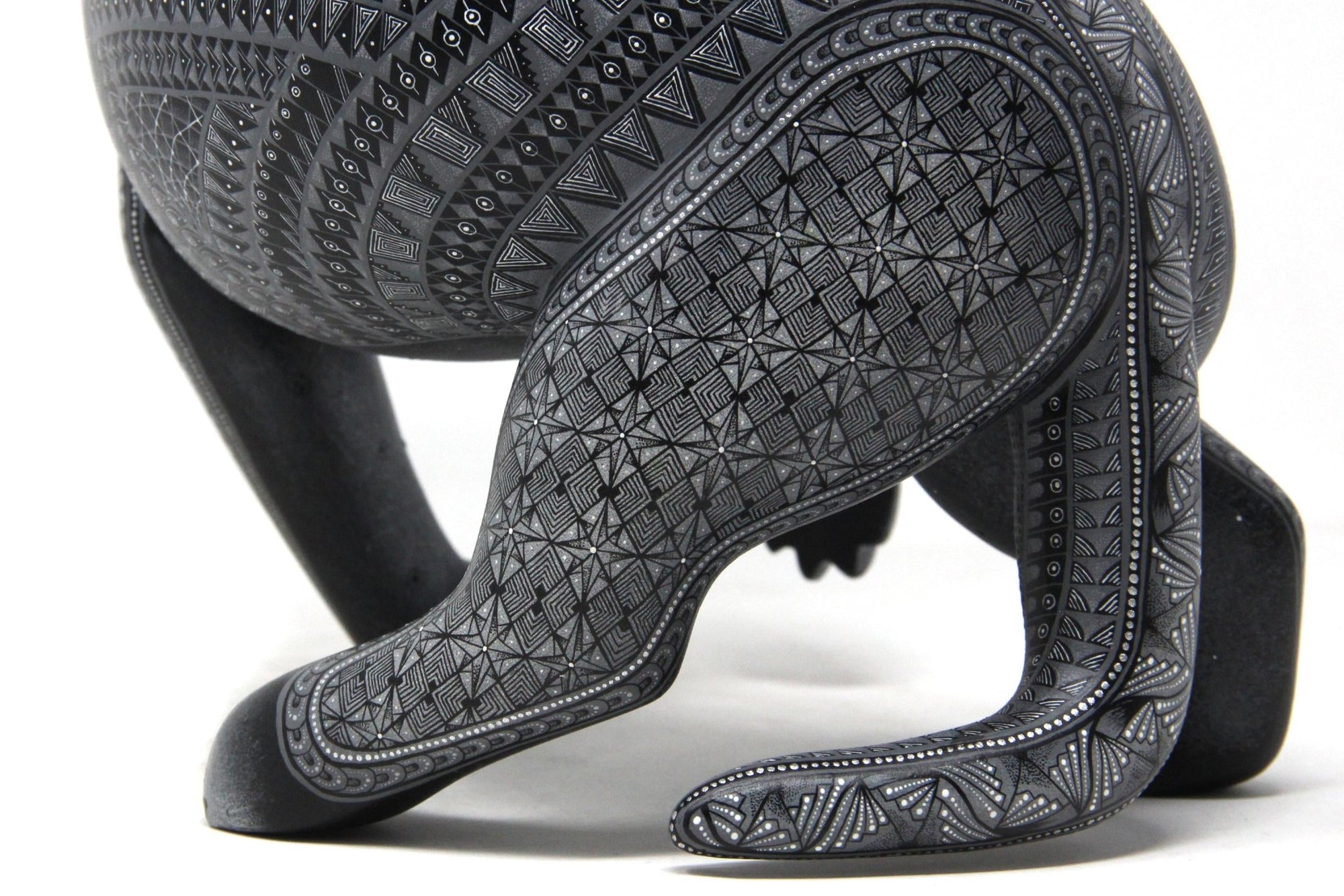 Alebrije Perro negro - Bekw' nazahui - Arte Huichol - Marakame
