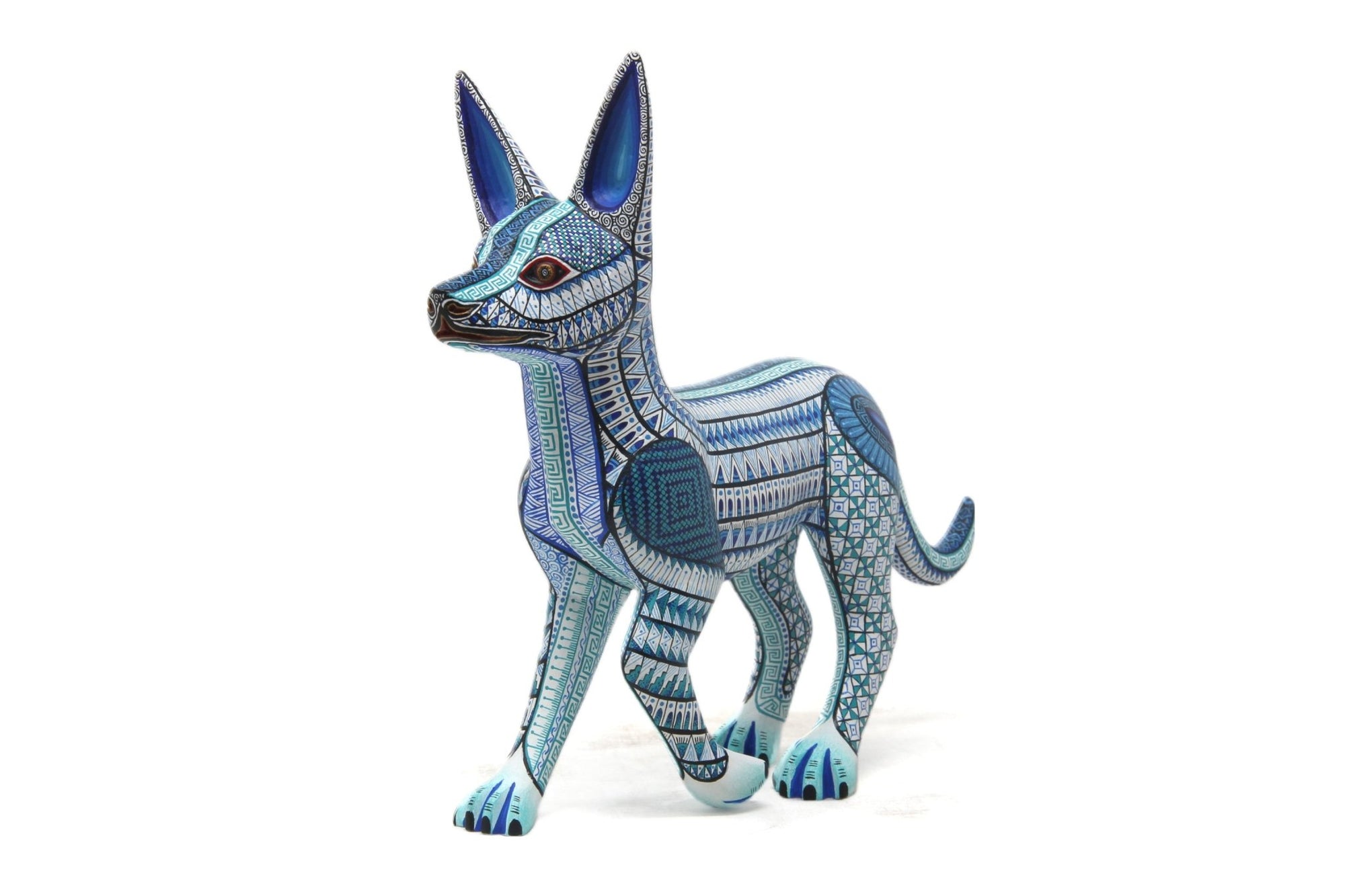 Alebrije - Perro Xolito - Arte Huichol - Marakame