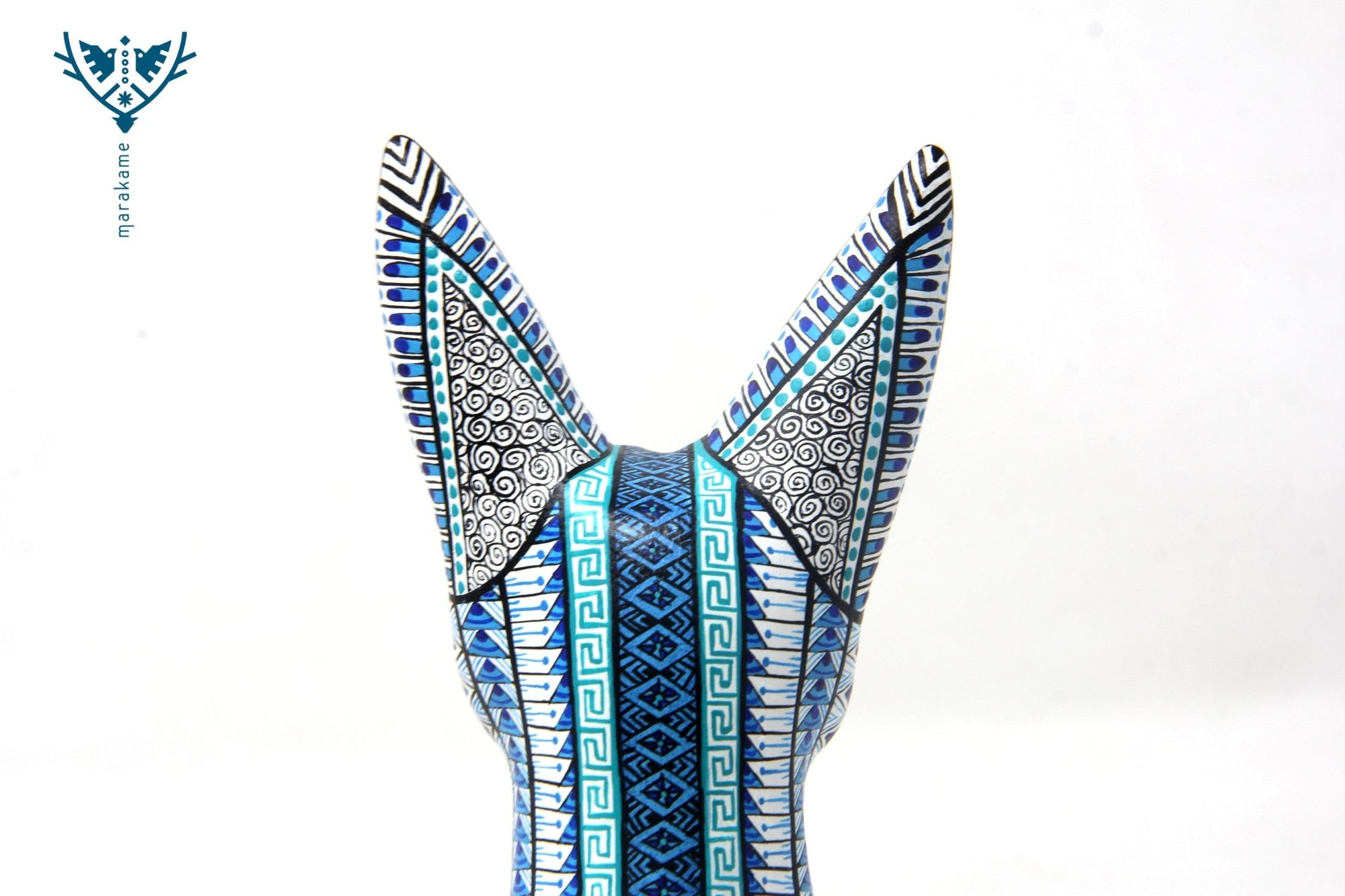 Alebrije - Perro Xolito - Arte Huichol - Marakame