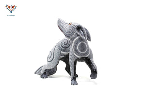 Alebrije - Perro Zapoteca - Arte Huichol - Marakame