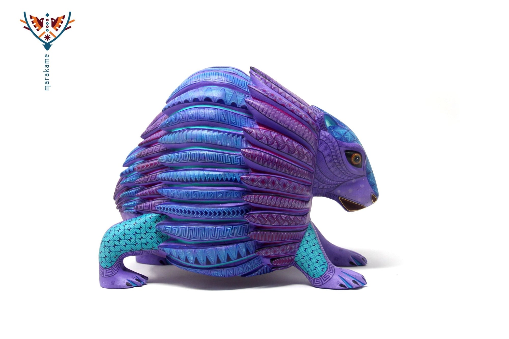 Alebrije - Puercoespín - Arte Huichol - Marakame