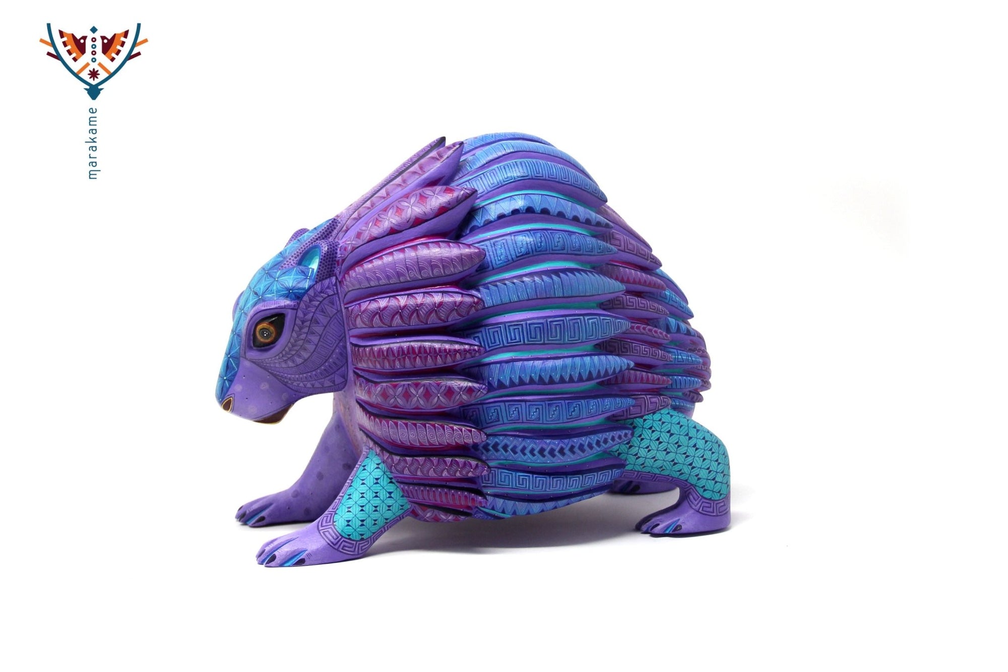Alebrije - Puercoespín - Arte Huichol - Marakame