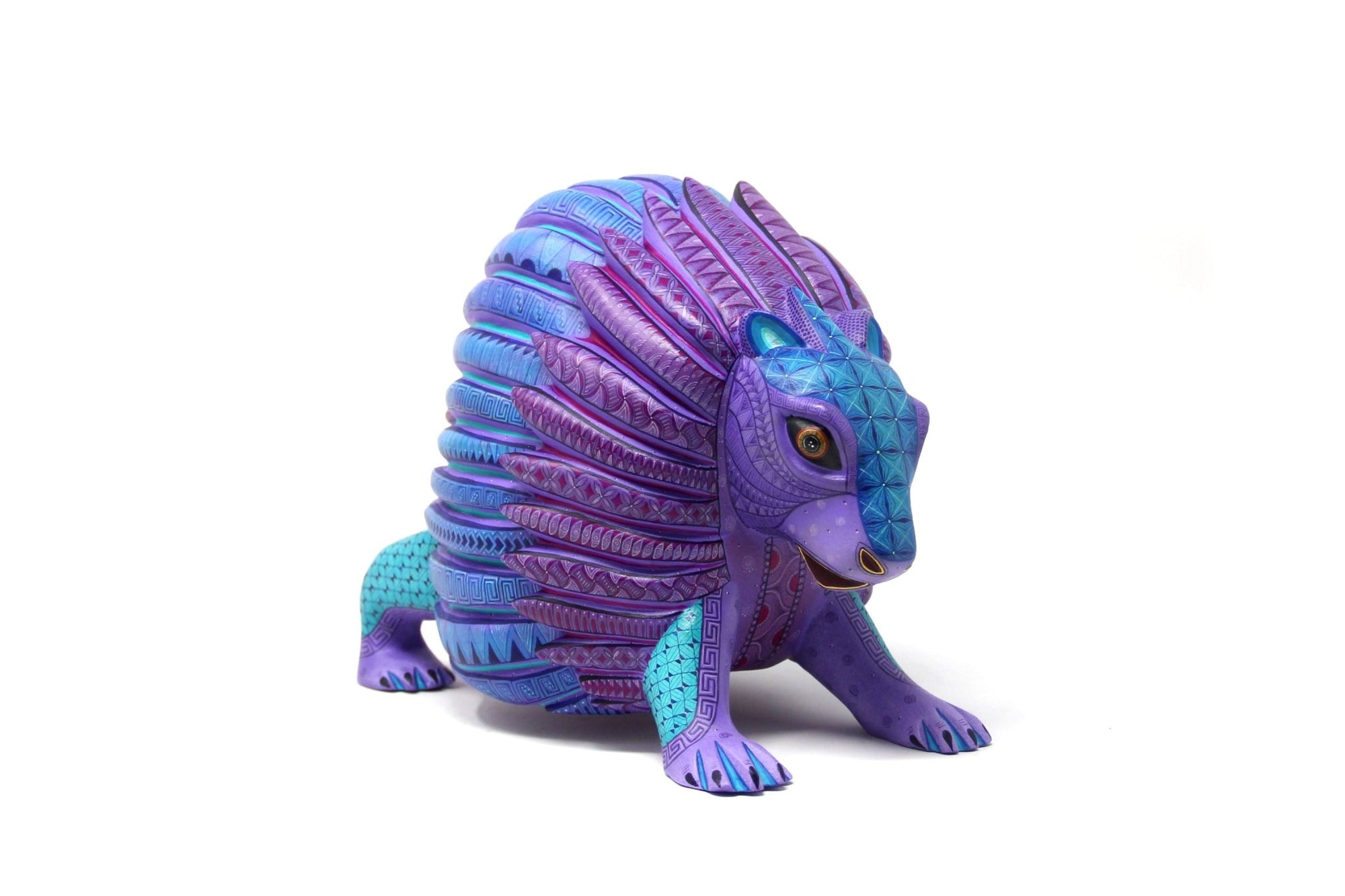 Alebrije - Puercoespín - Arte Huichol - Marakame