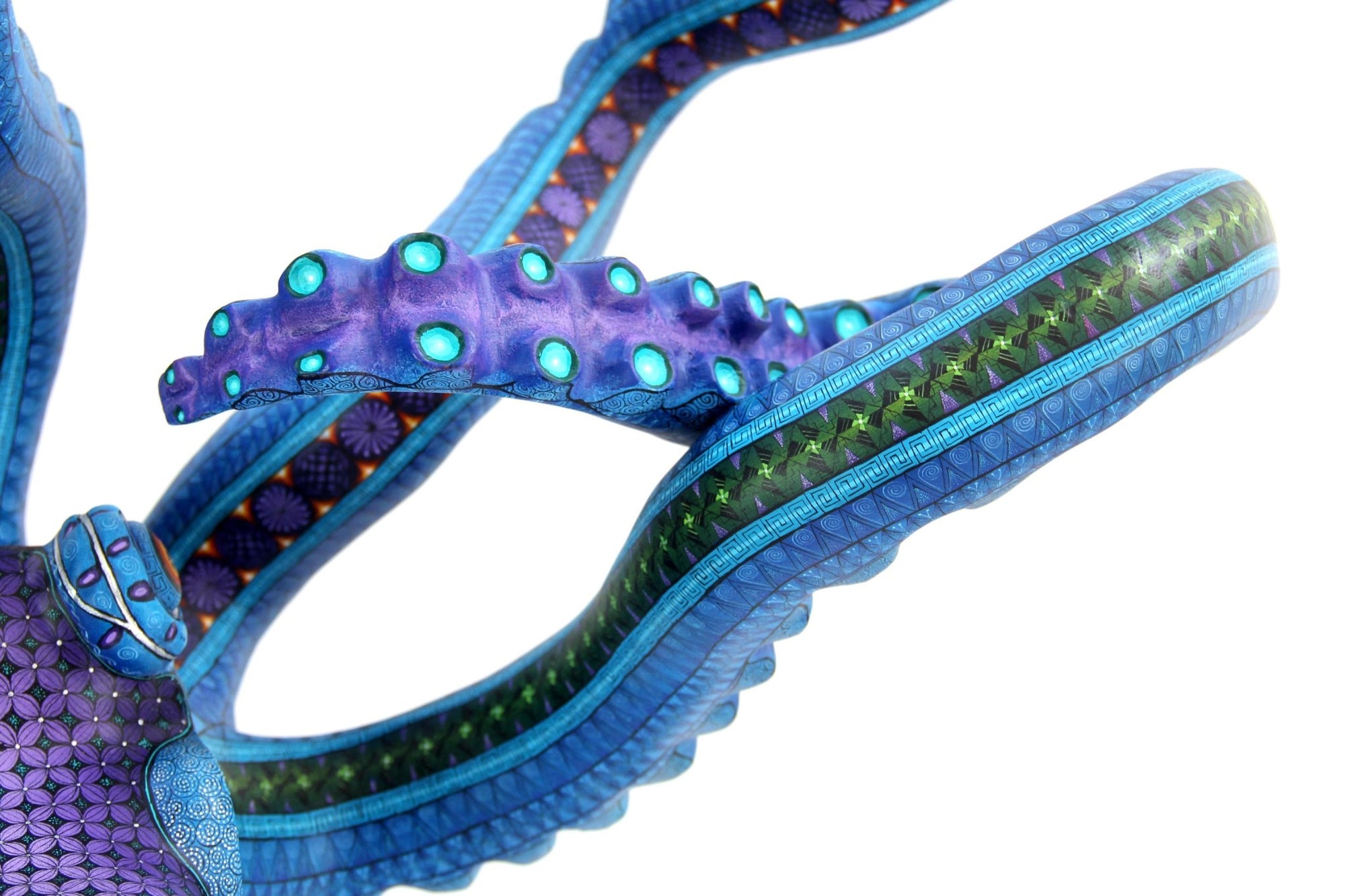 Alebrije - Pulpo Zapoteca II - Arte Huichol - Marakame