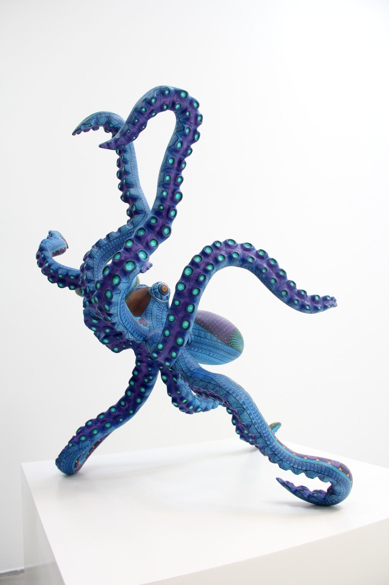 Alebrije - Pulpo Zapoteca II - Arte Huichol - Marakame