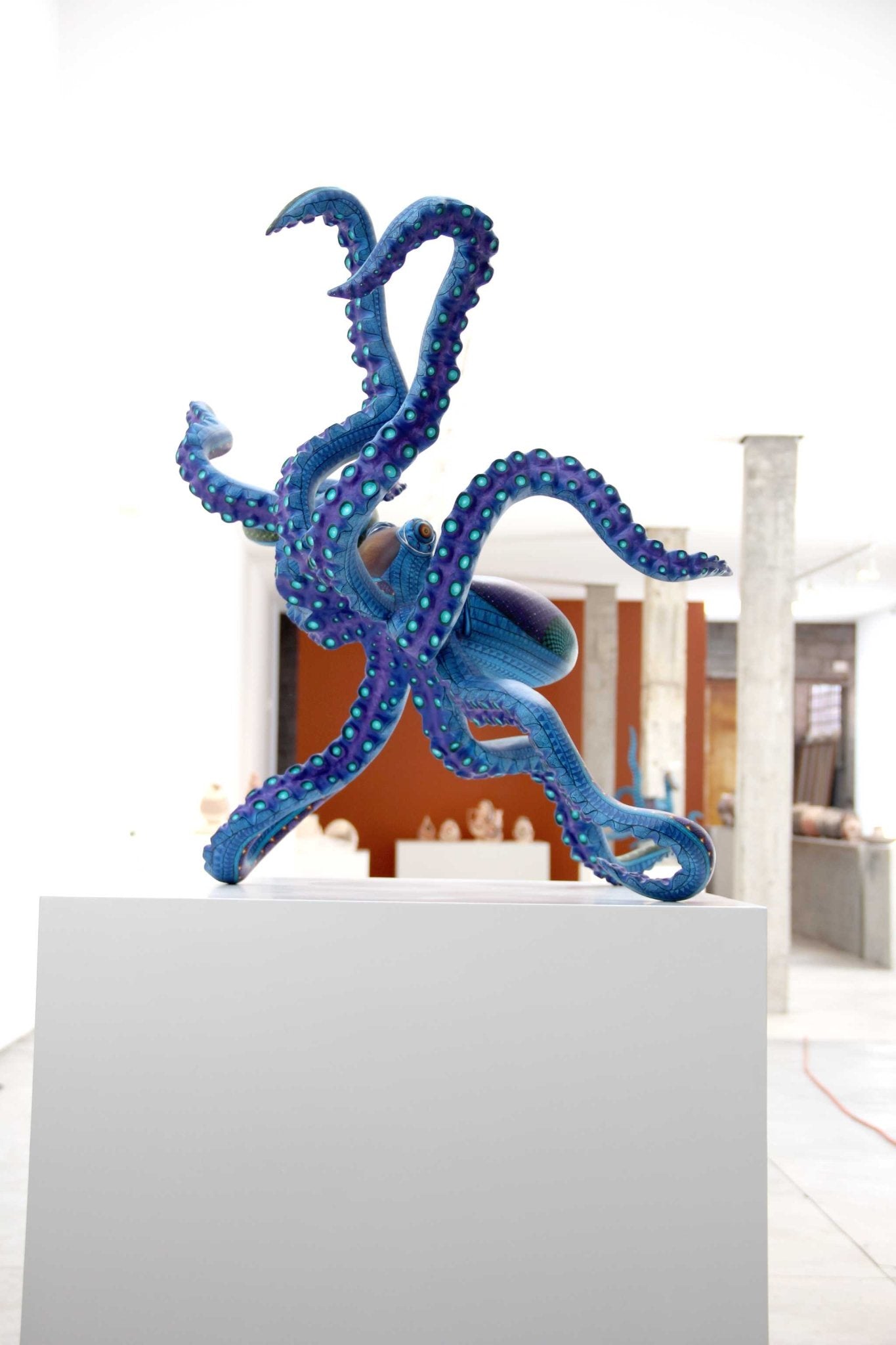 Alebrije - Pulpo Zapoteca II - Arte Huichol - Marakame