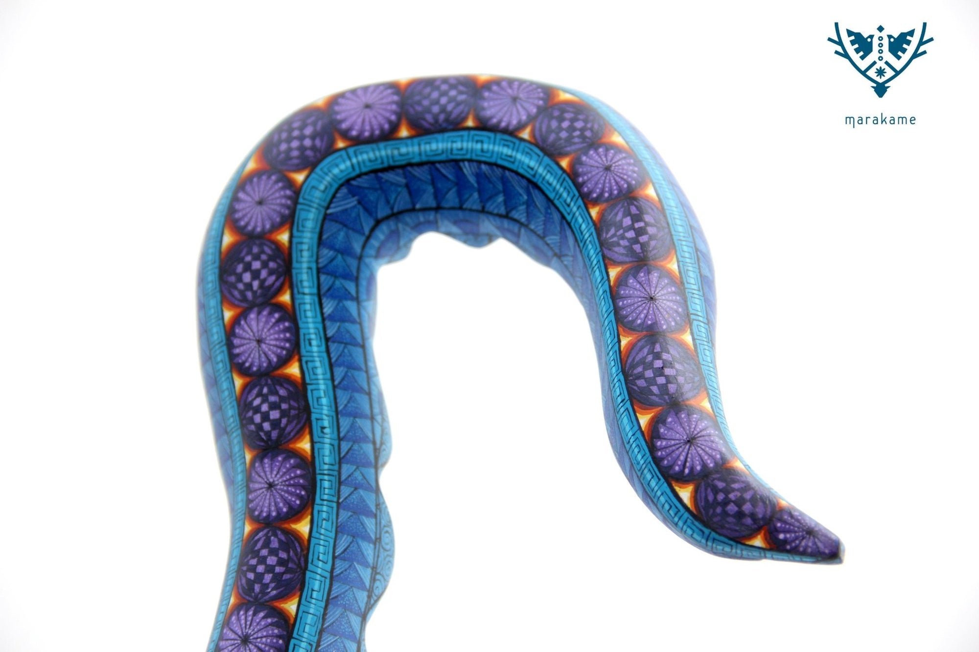 Alebrije - Pulpo Zapoteca II - Arte Huichol - Marakame