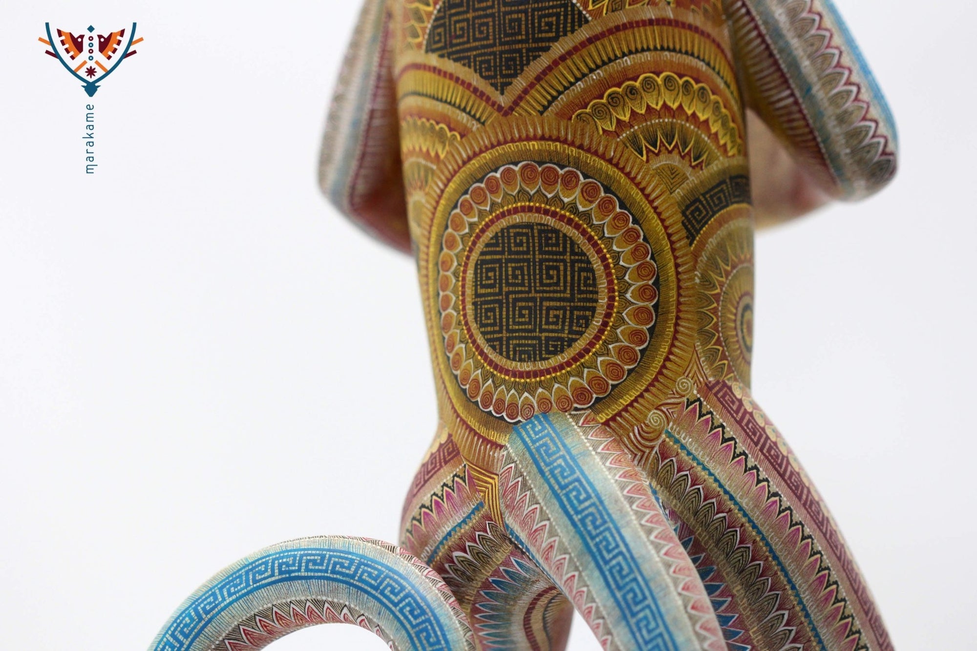 Alebrije - Simio - Arte Huichol - Marakame