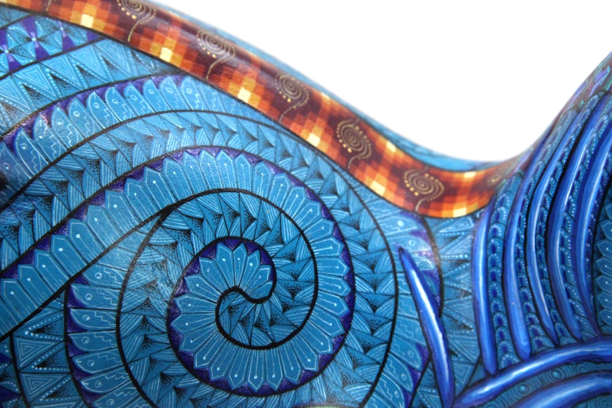 Alebrije - T-Rex - Arte Huichol - Marakame