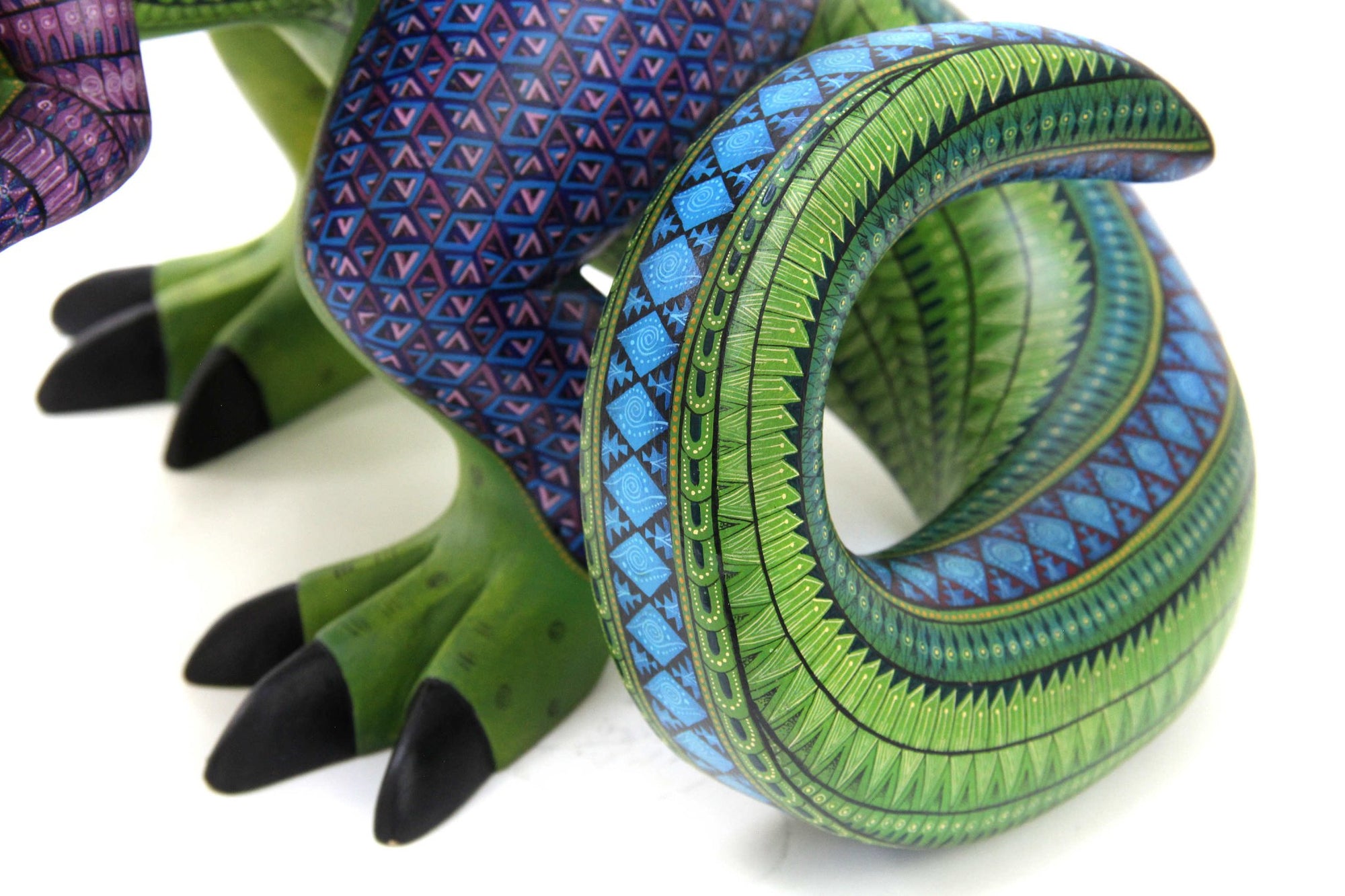 Alebrije - T-Rex - Arte Huichol - Marakame
