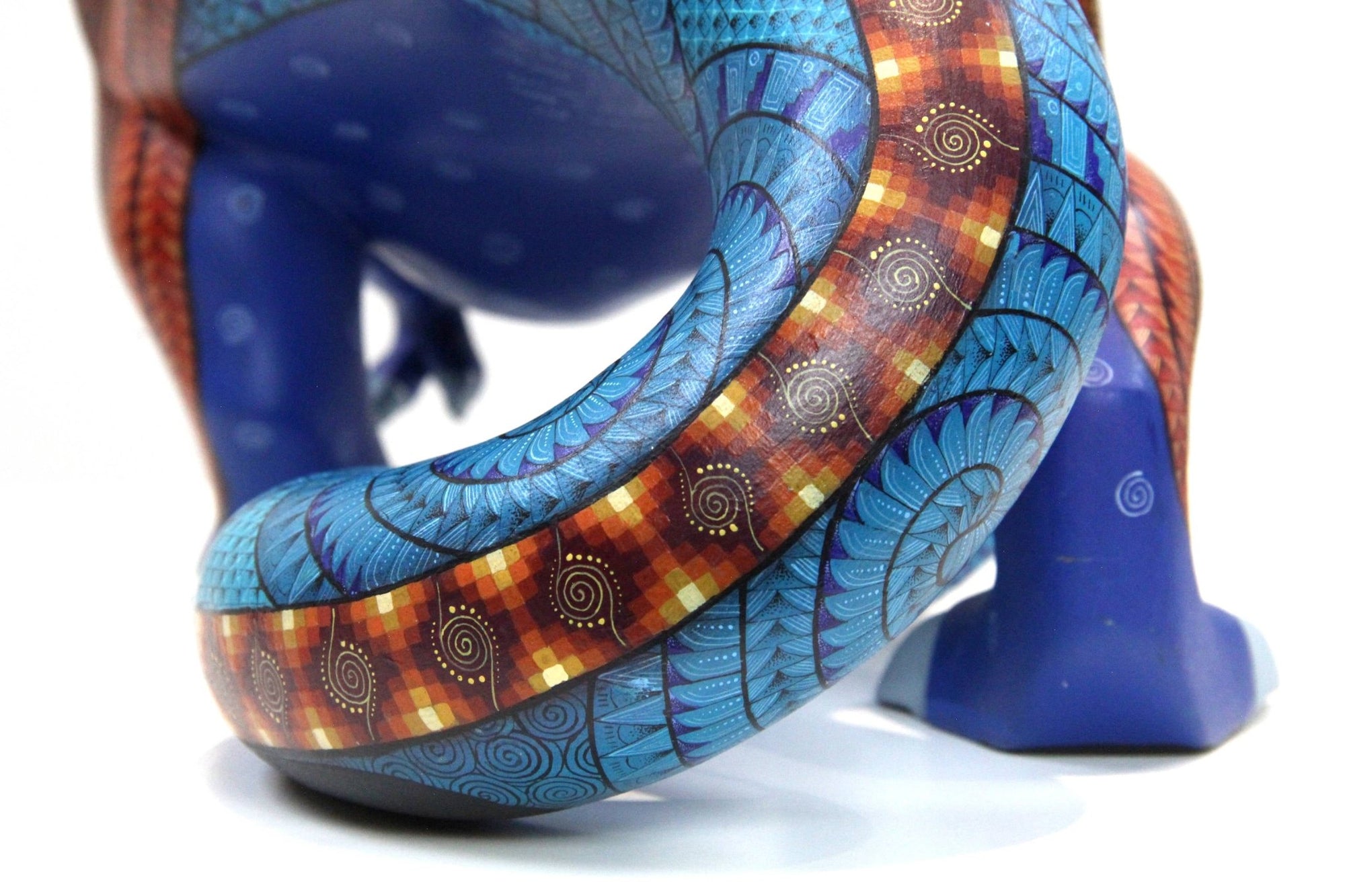 Alebrije - T-Rex - Arte Huichol - Marakame