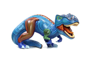Alebrije - T-Rex - Arte Huichol - Marakame