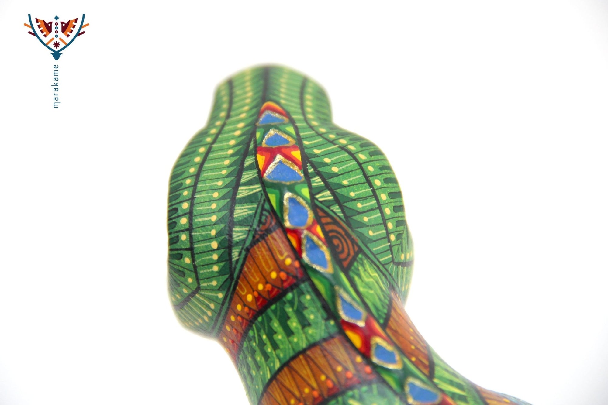 Alebrije - T-Rex I - Arte Huichol - Marakame