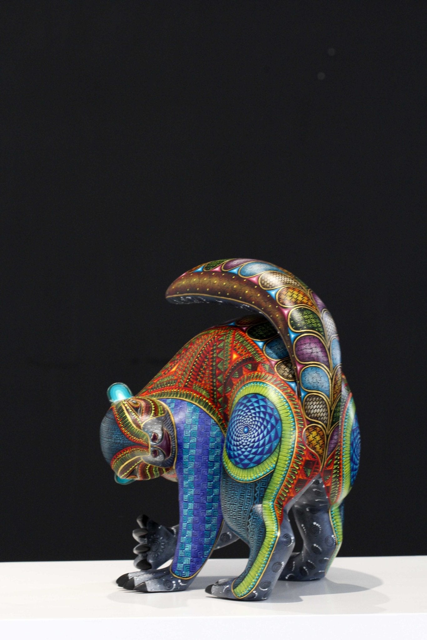 Alebrije - Tejón Danzante - Arte Huichol - Marakame