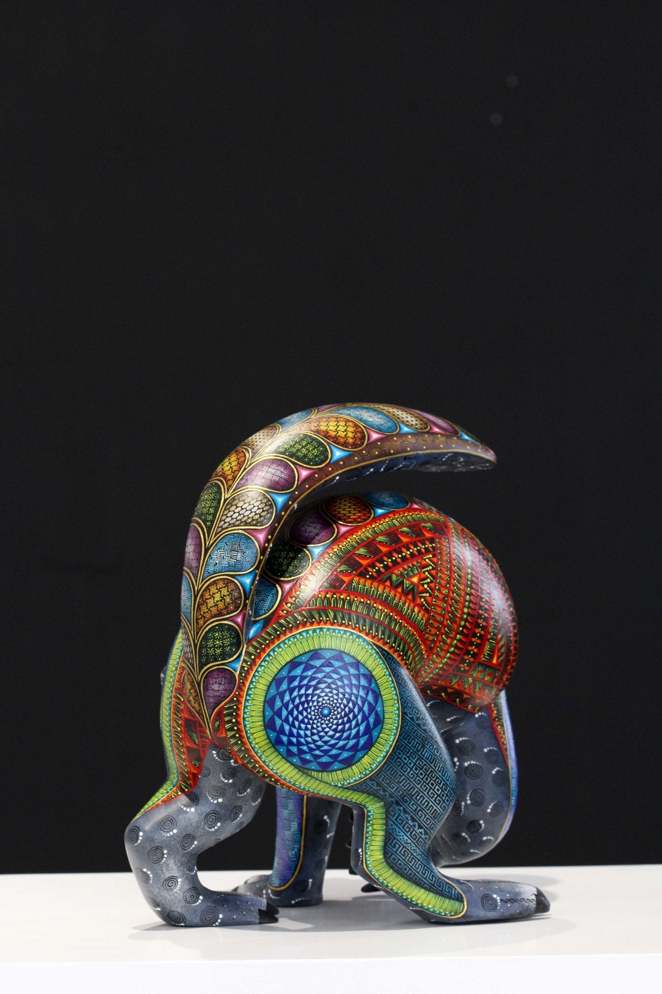 Alebrije - Tejón Danzante - Arte Huichol - Marakame