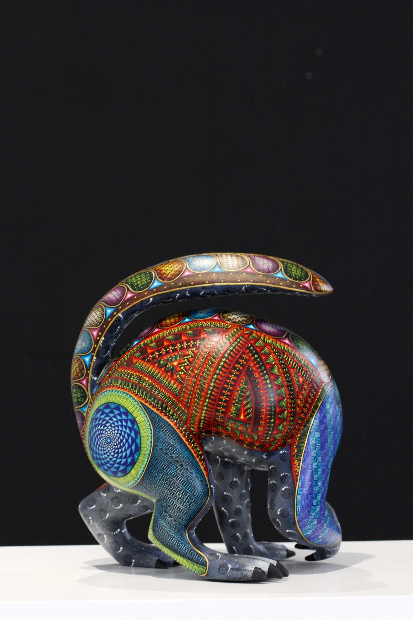 Alebrije - Tejón Danzante - Arte Huichol - Marakame