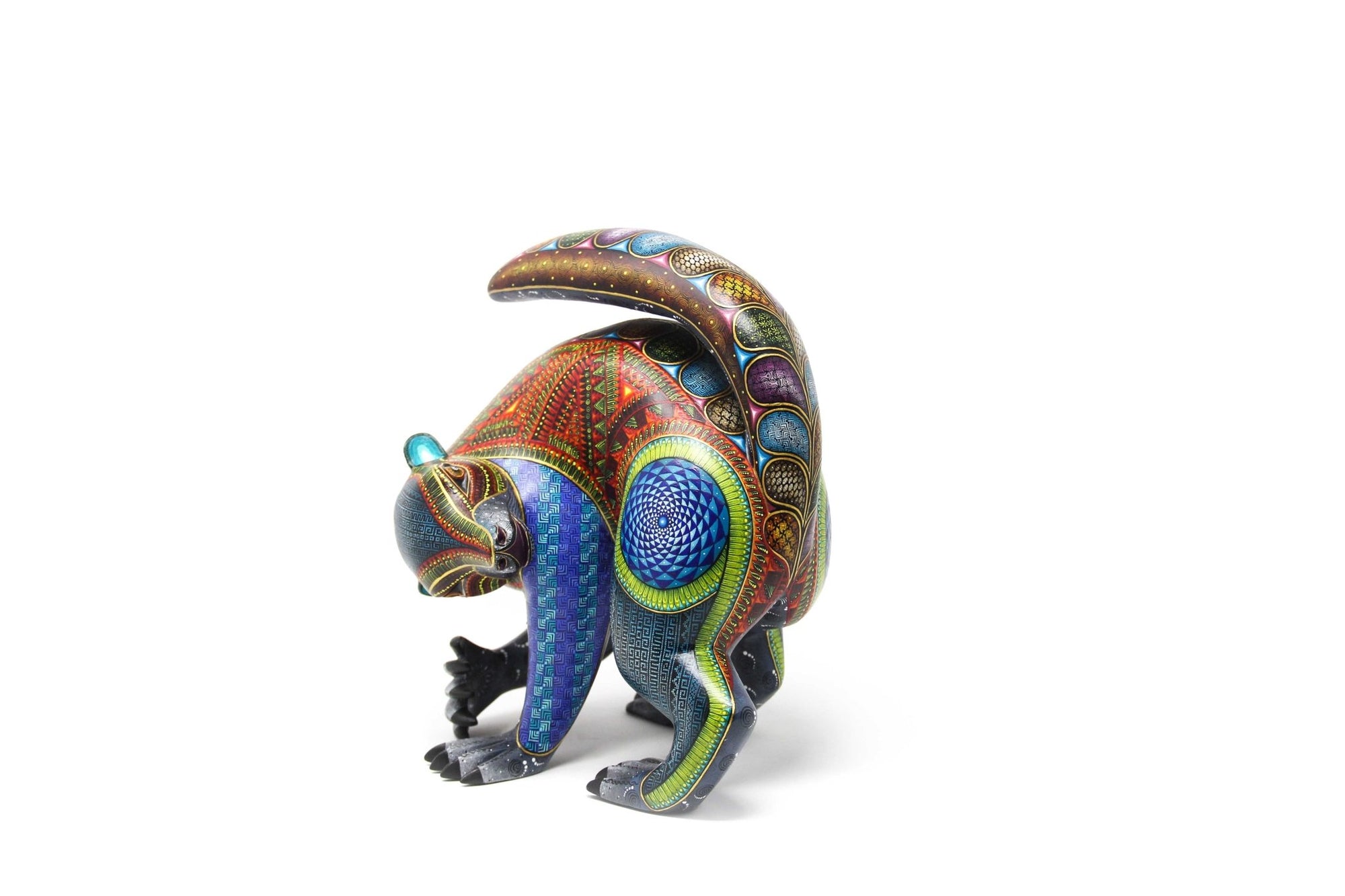 Alebrije - Tejón Danzante - Arte Huichol - Marakame