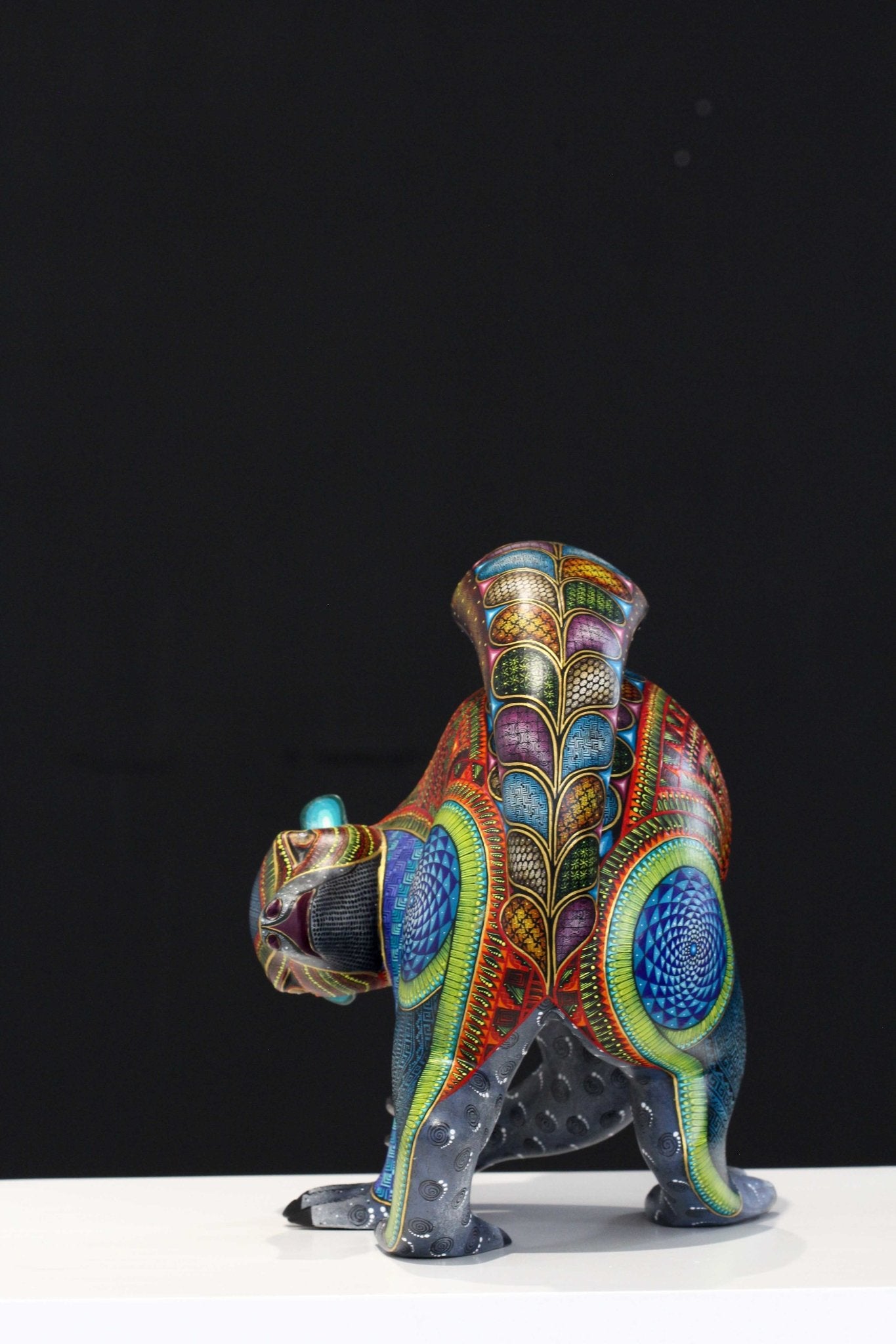 Alebrije - Tejón Danzante - Arte Huichol - Marakame