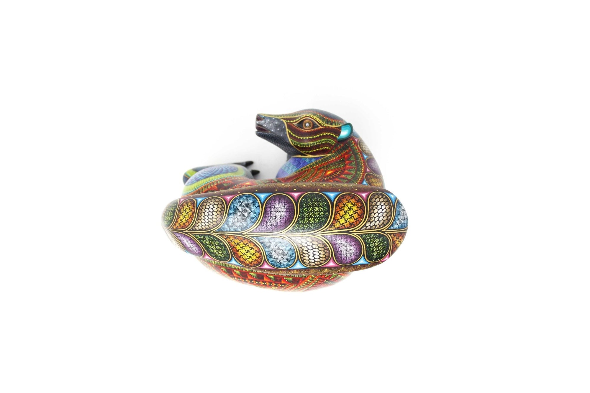 Alebrije - Tejón Danzante - Arte Huichol - Marakame
