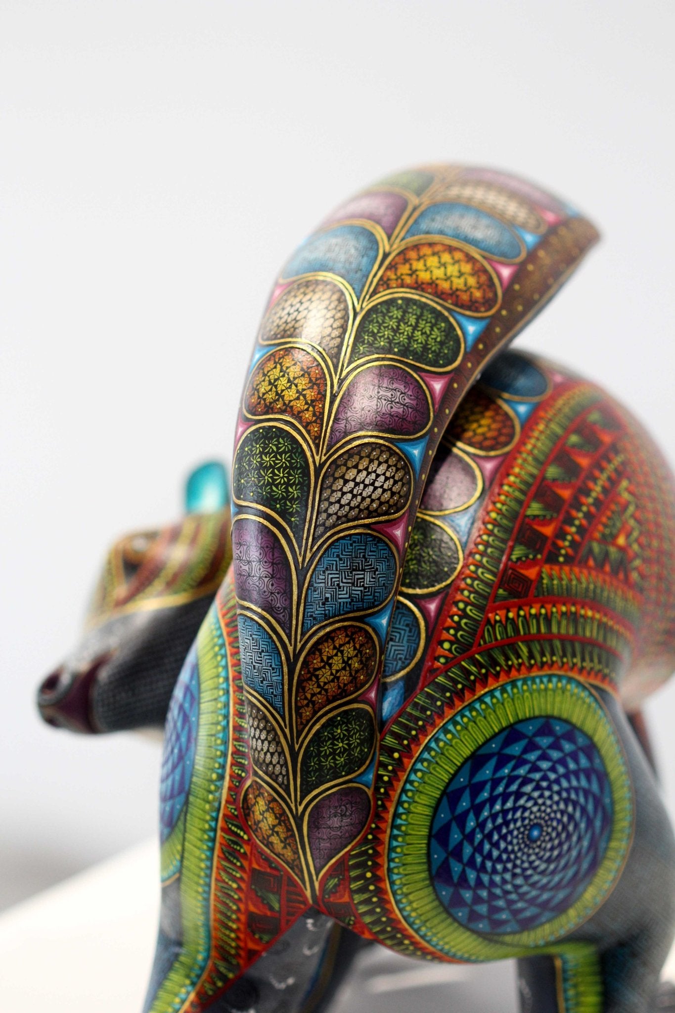 Alebrije - Tejón Danzante - Arte Huichol - Marakame