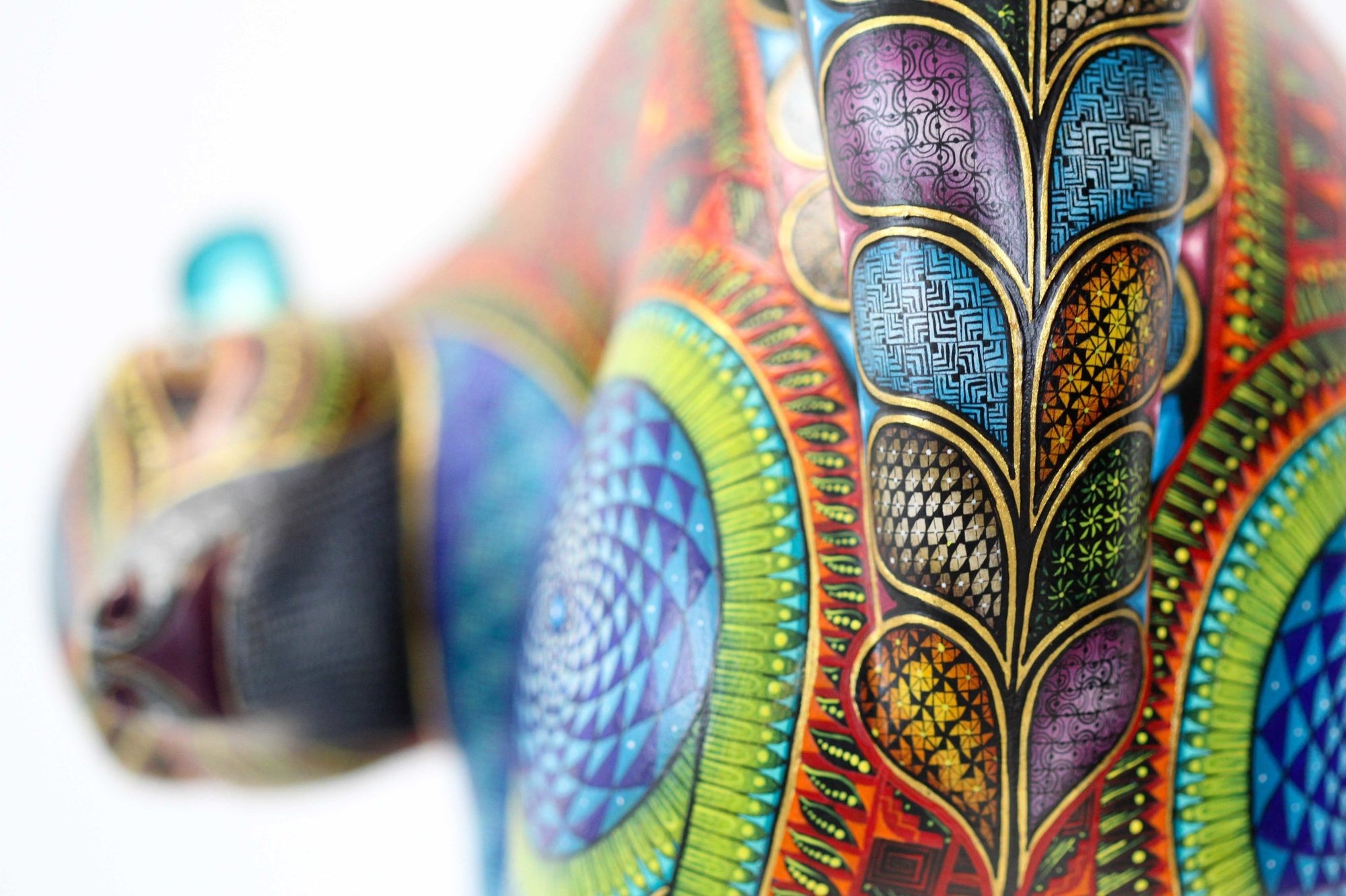 Alebrije - Tejón Danzante - Arte Huichol - Marakame
