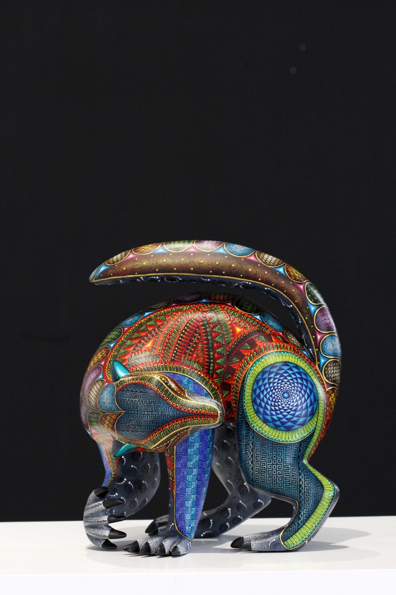 Alebrije - Tejón Danzante - Arte Huichol - Marakame