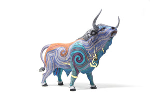 Alebrije - Toro - Arte Huichol - Marakame