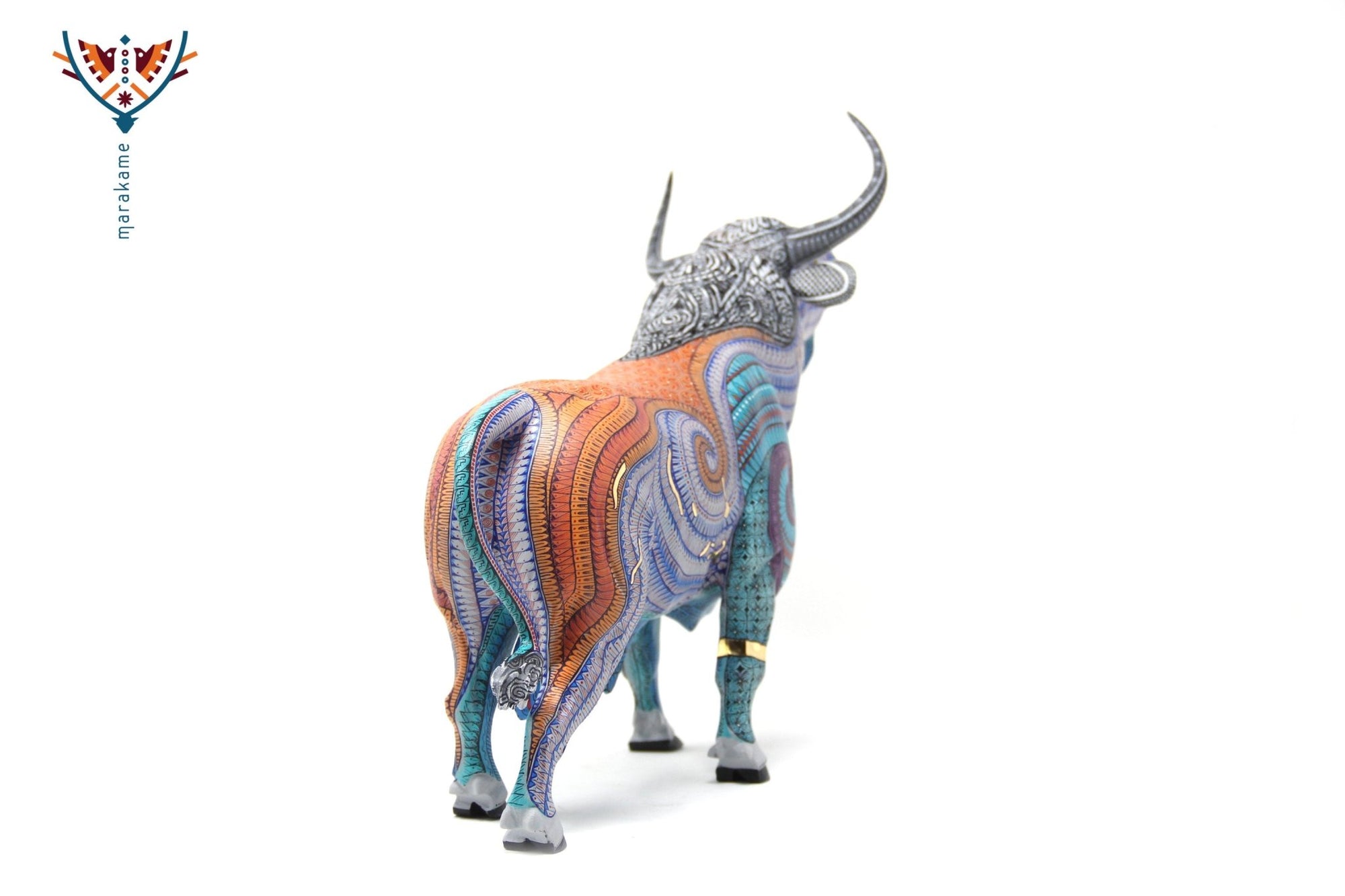 Alebrije - Toro - Arte Huichol - Marakame