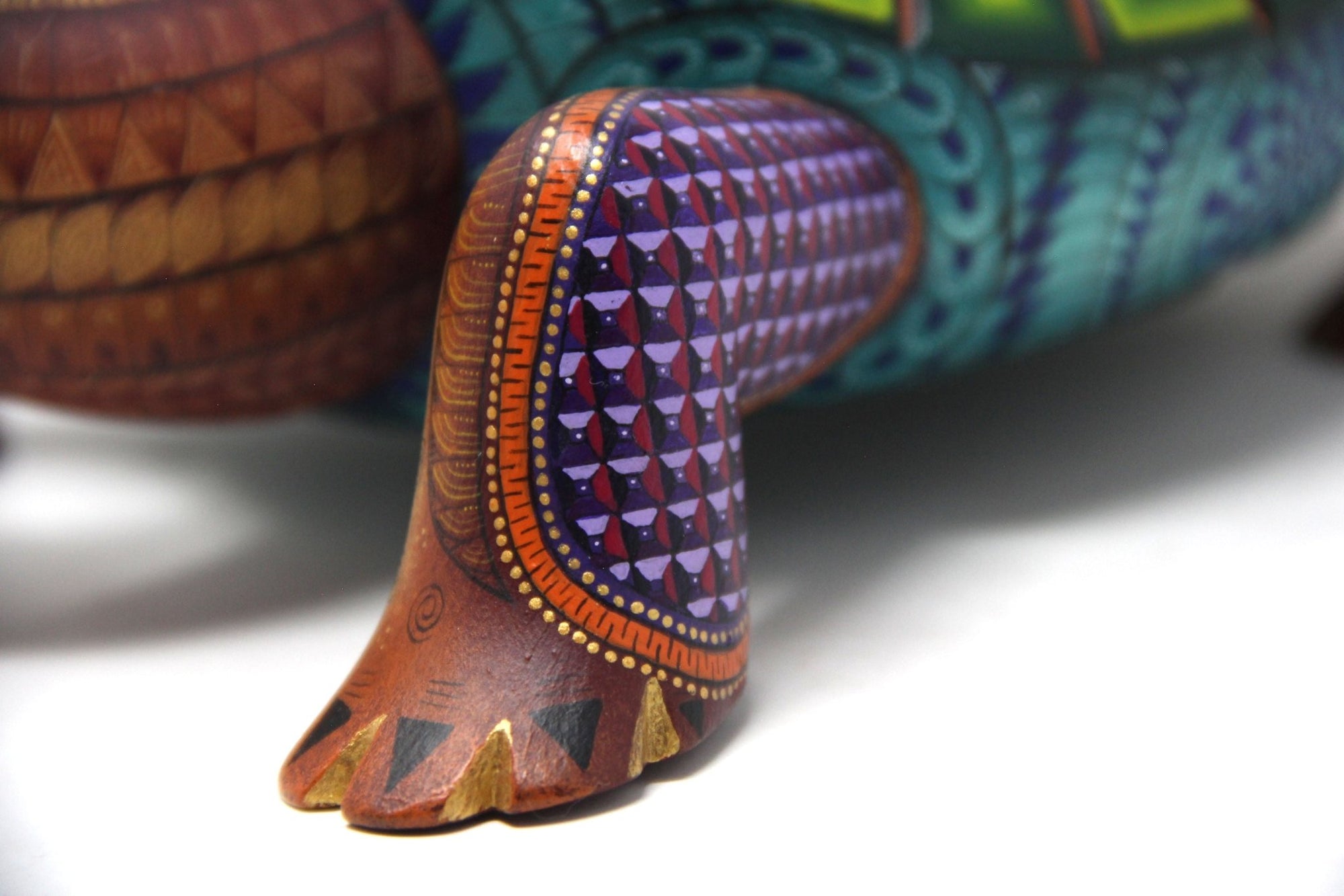 Alebrije Tortuga - Bigu - Arte Huichol - Marakame