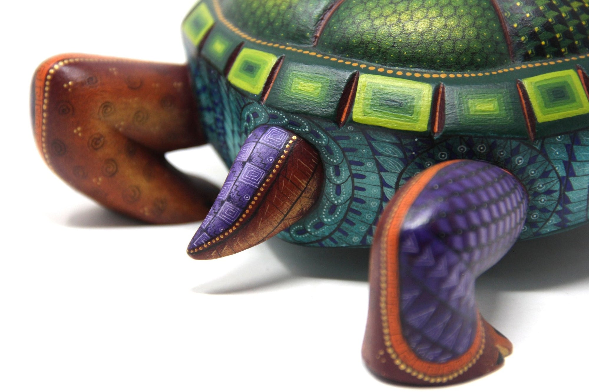Alebrije Tortuga - Bigu - Arte Huichol - Marakame