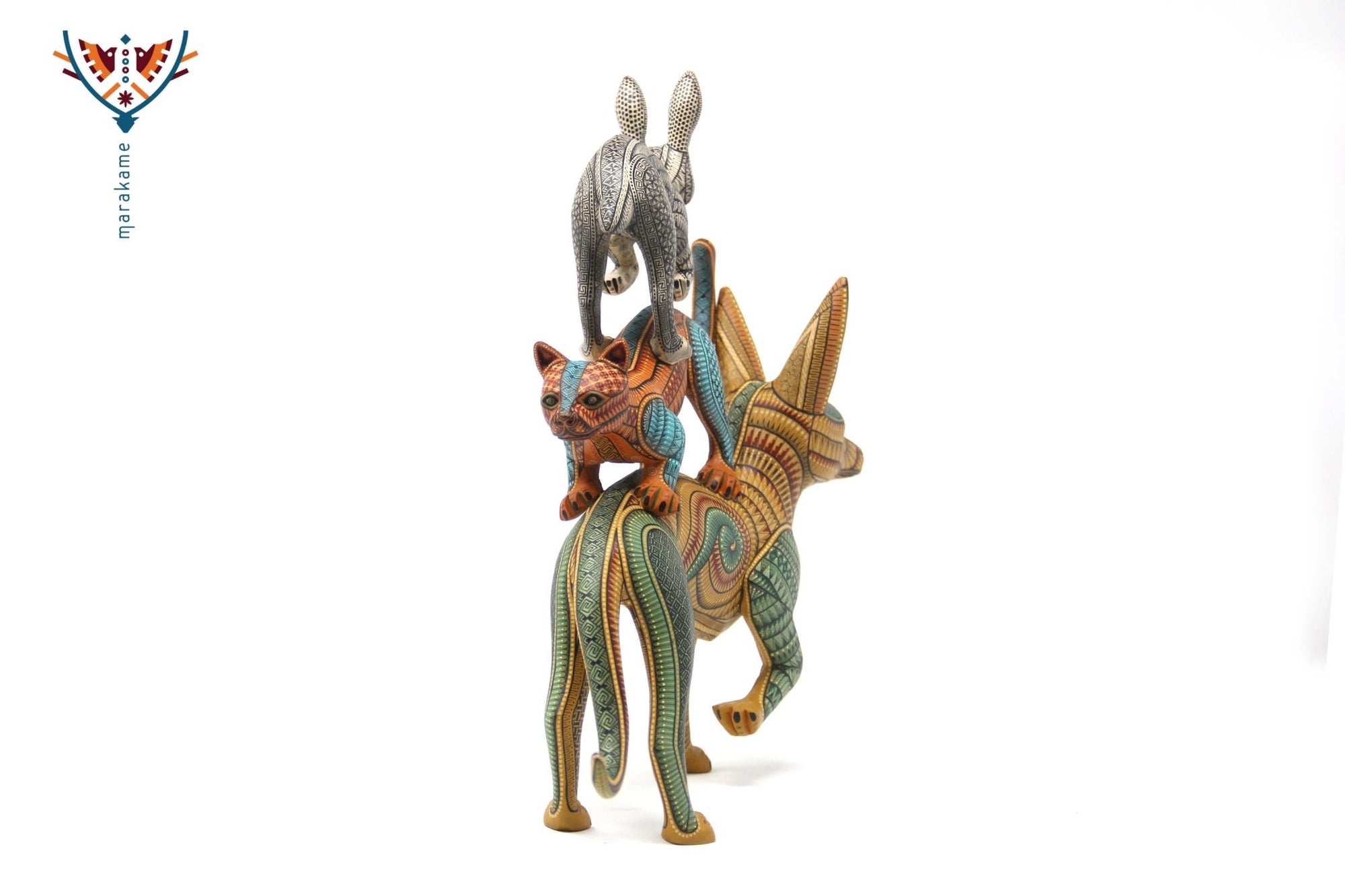 Alebrije - Tribu - Arte Huichol - Marakame