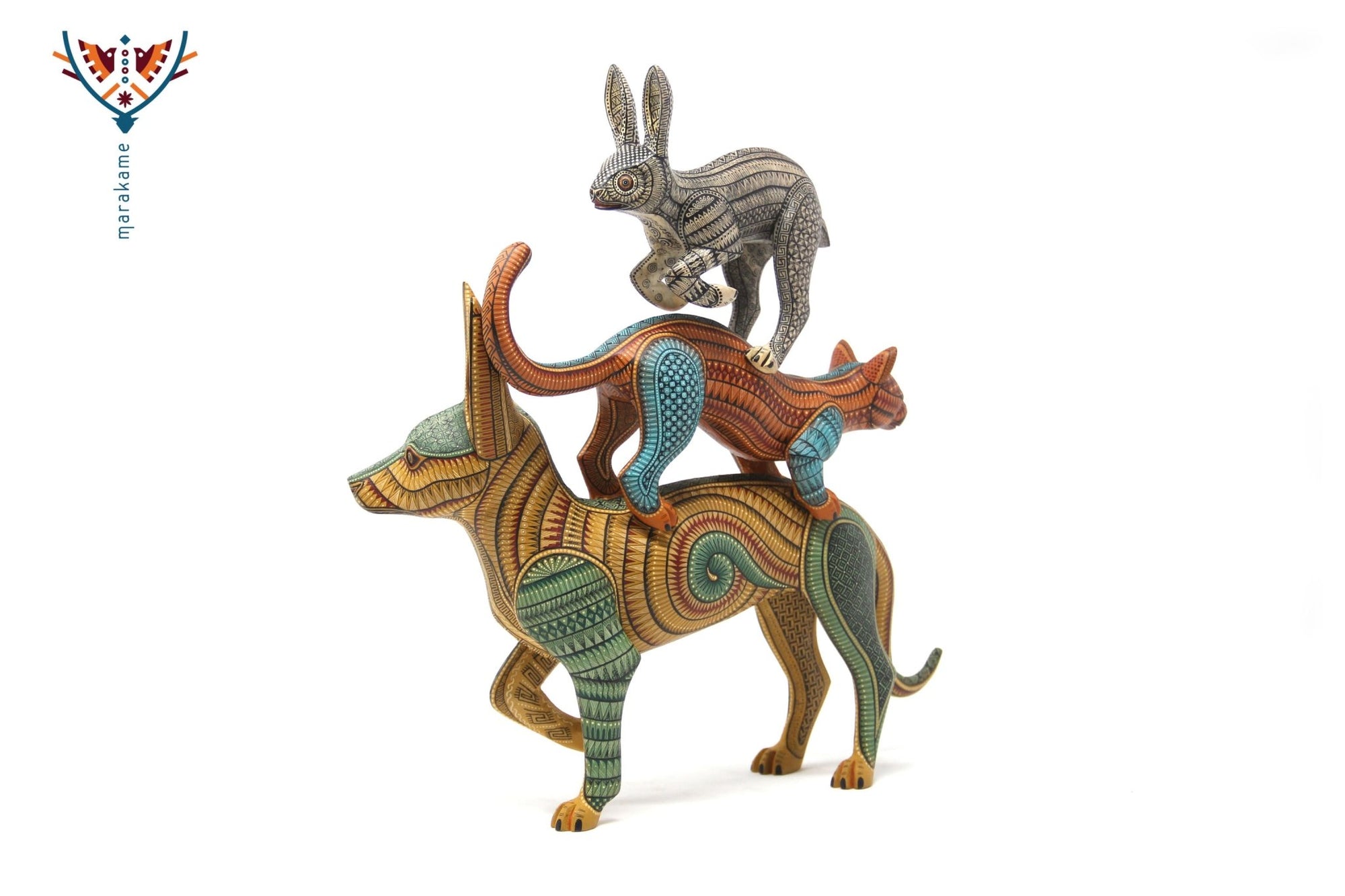 Alebrije - Tribu - Arte Huichol - Marakame