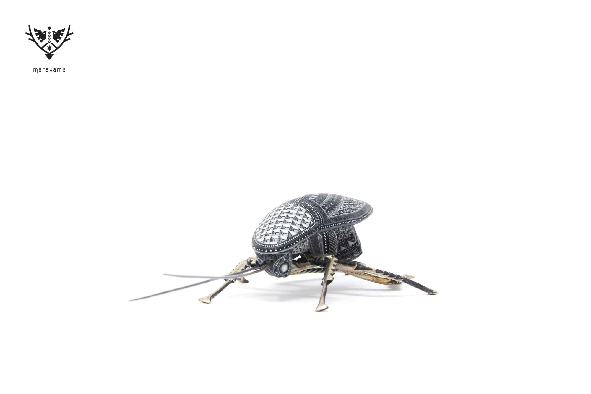 Cucaracha - Mani' naquichi' IV - Arte Huichol - Marakame