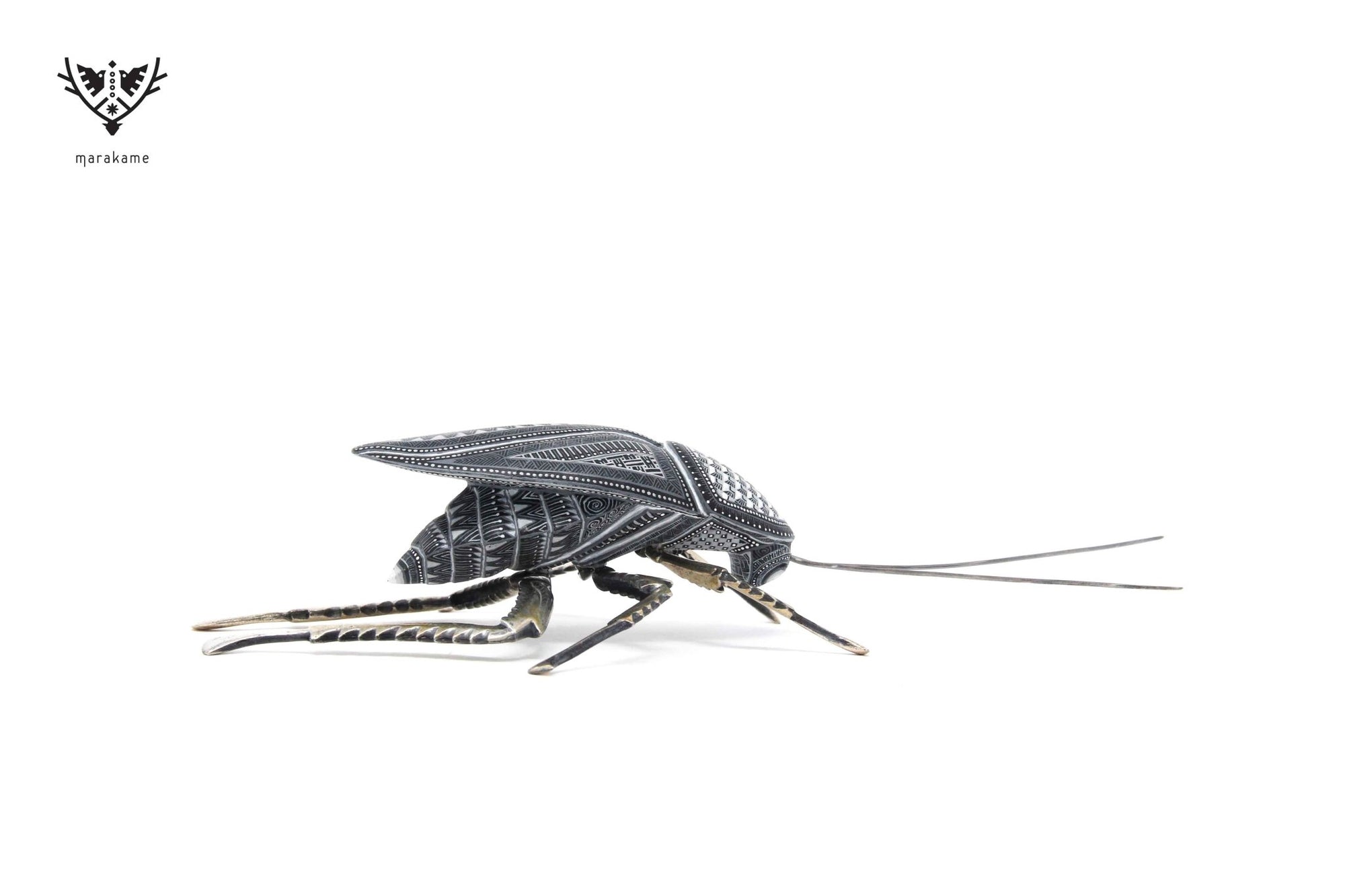 Cucaracha - Mani' naquichi' IV - Arte Huichol - Marakame