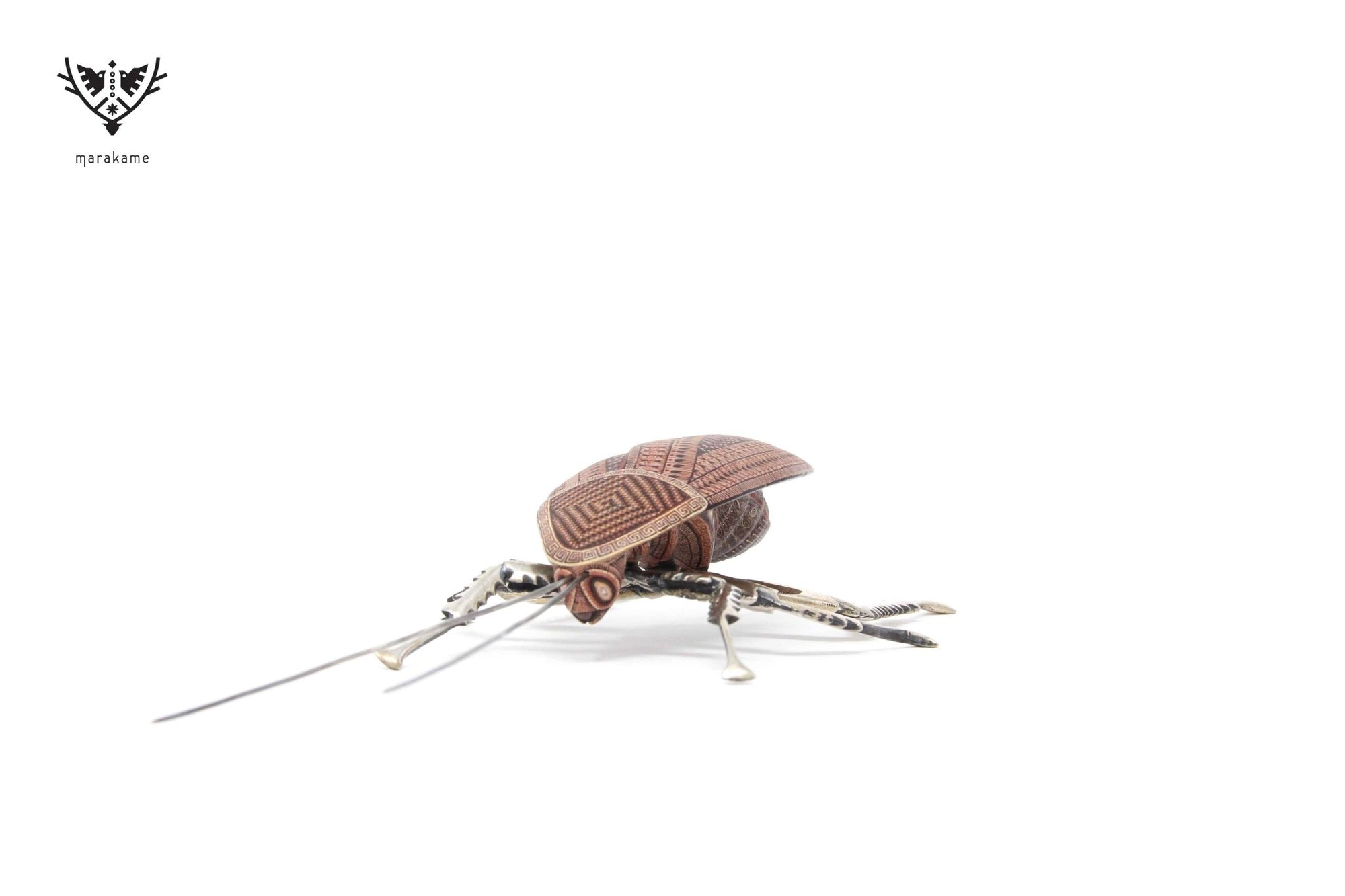 Cucaracha - Mani' V - Arte Huichol - Marakame