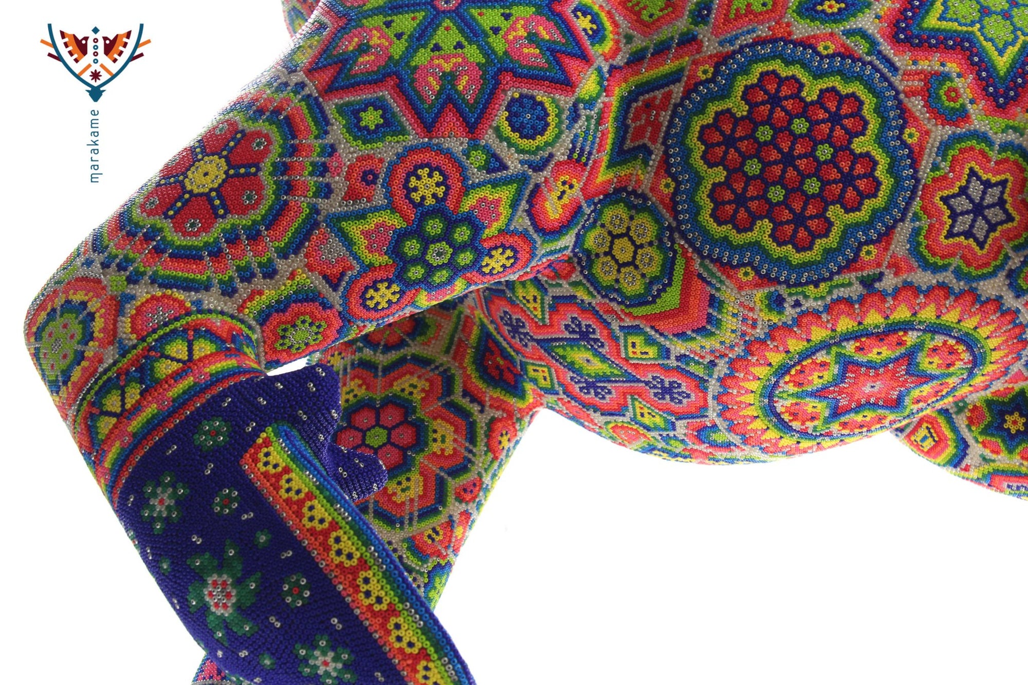 Escultura Arte Huichol - Cimarrón - Arte Huichol - Marakame