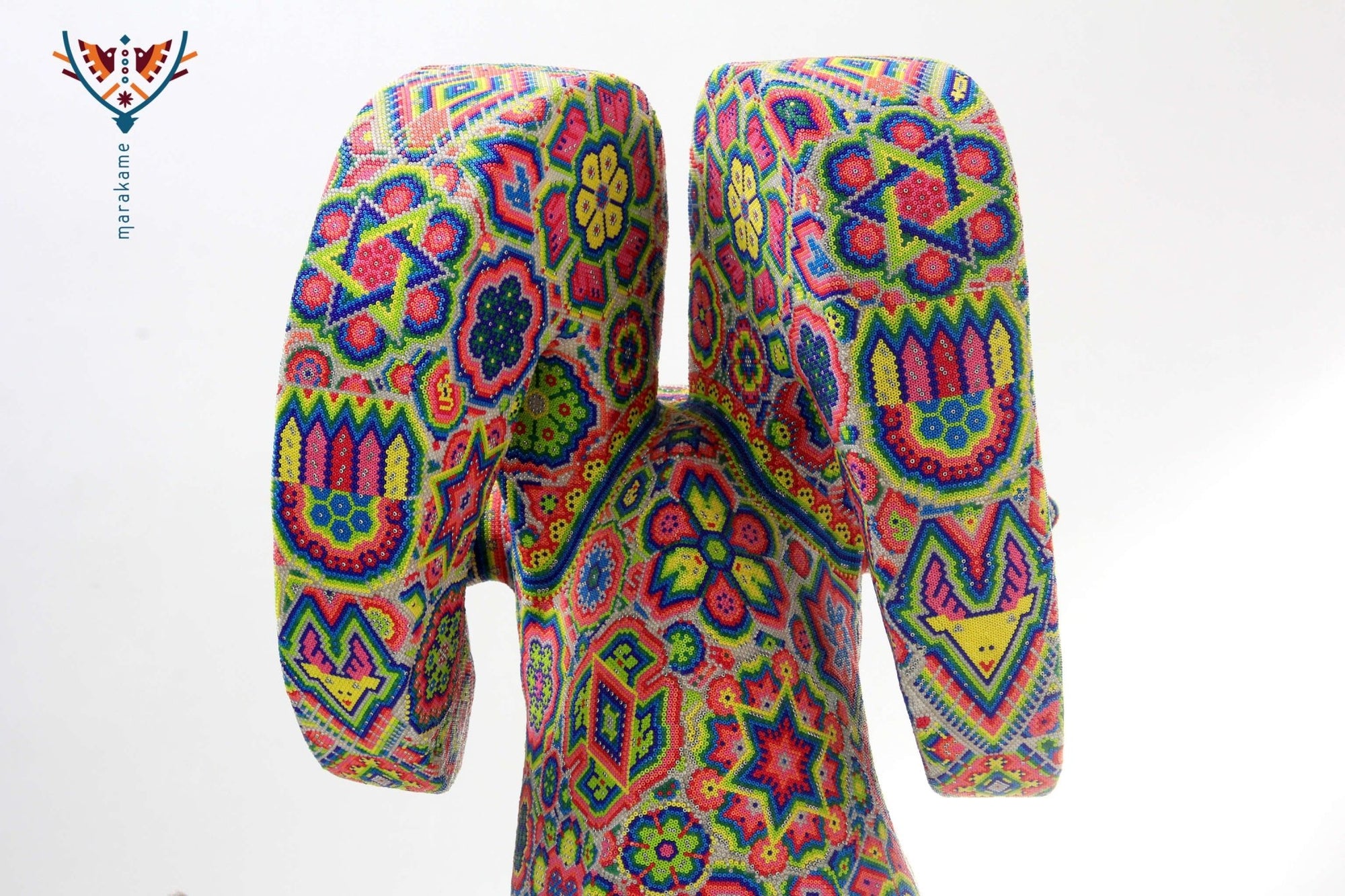 Escultura Arte Huichol - Cimarrón - Arte Huichol - Marakame