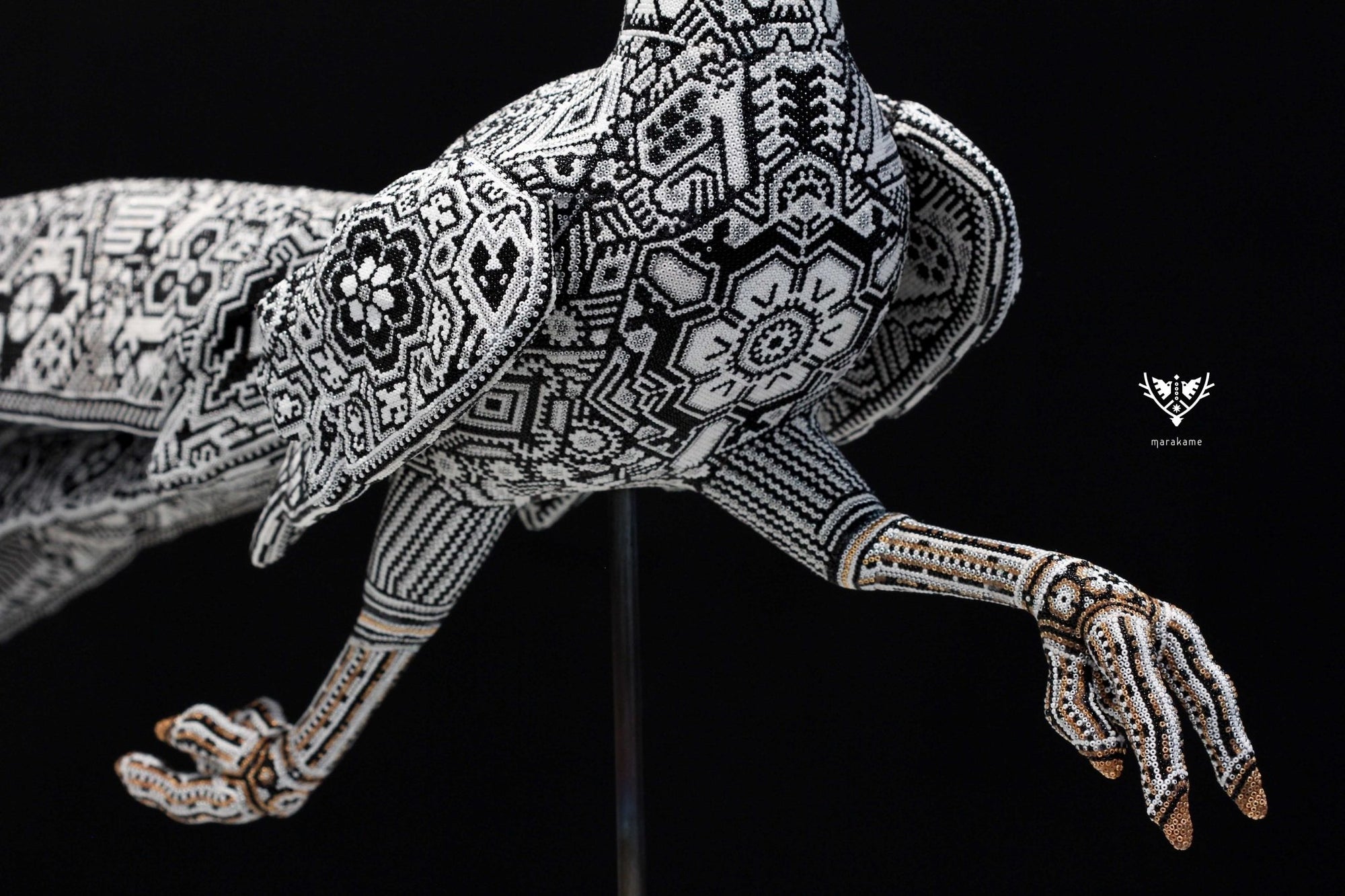 Escultura Arte Huichol - Correcaminos I - Arte Huichol - Marakame