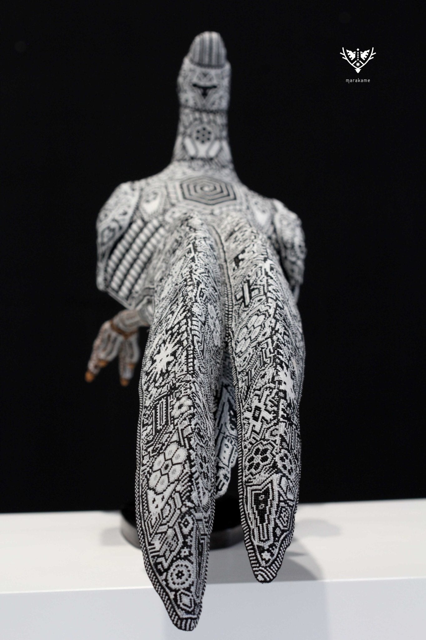 Escultura Arte Huichol - Correcaminos I - Arte Huichol - Marakame