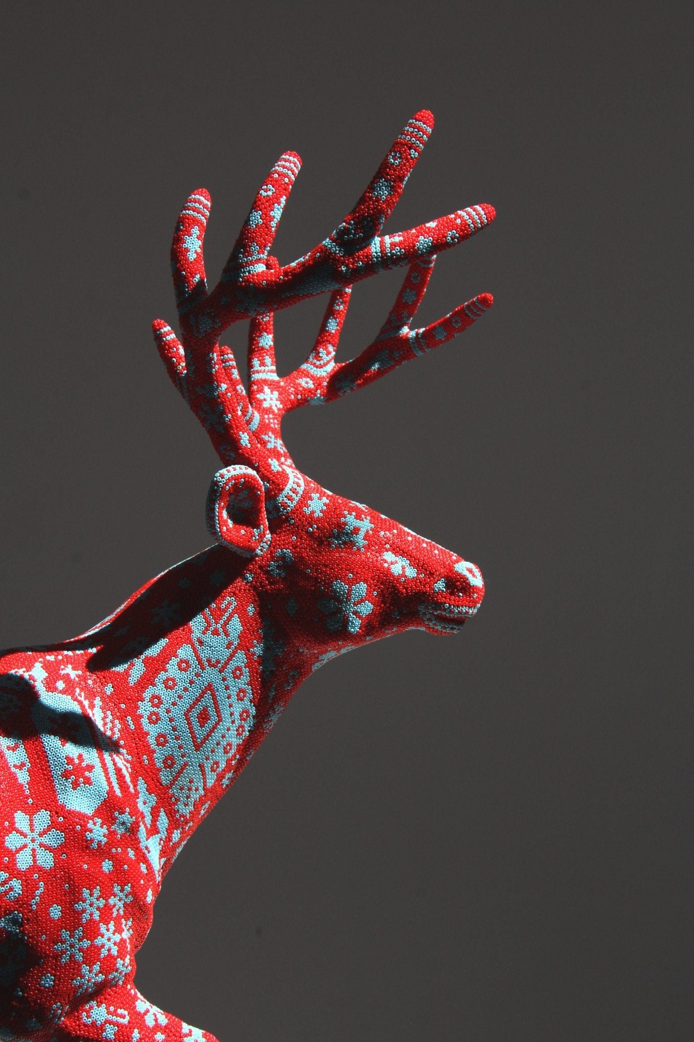 Escultura Arte Huichol - Venado Maxa kuaxi - Arte Huichol - Marakame