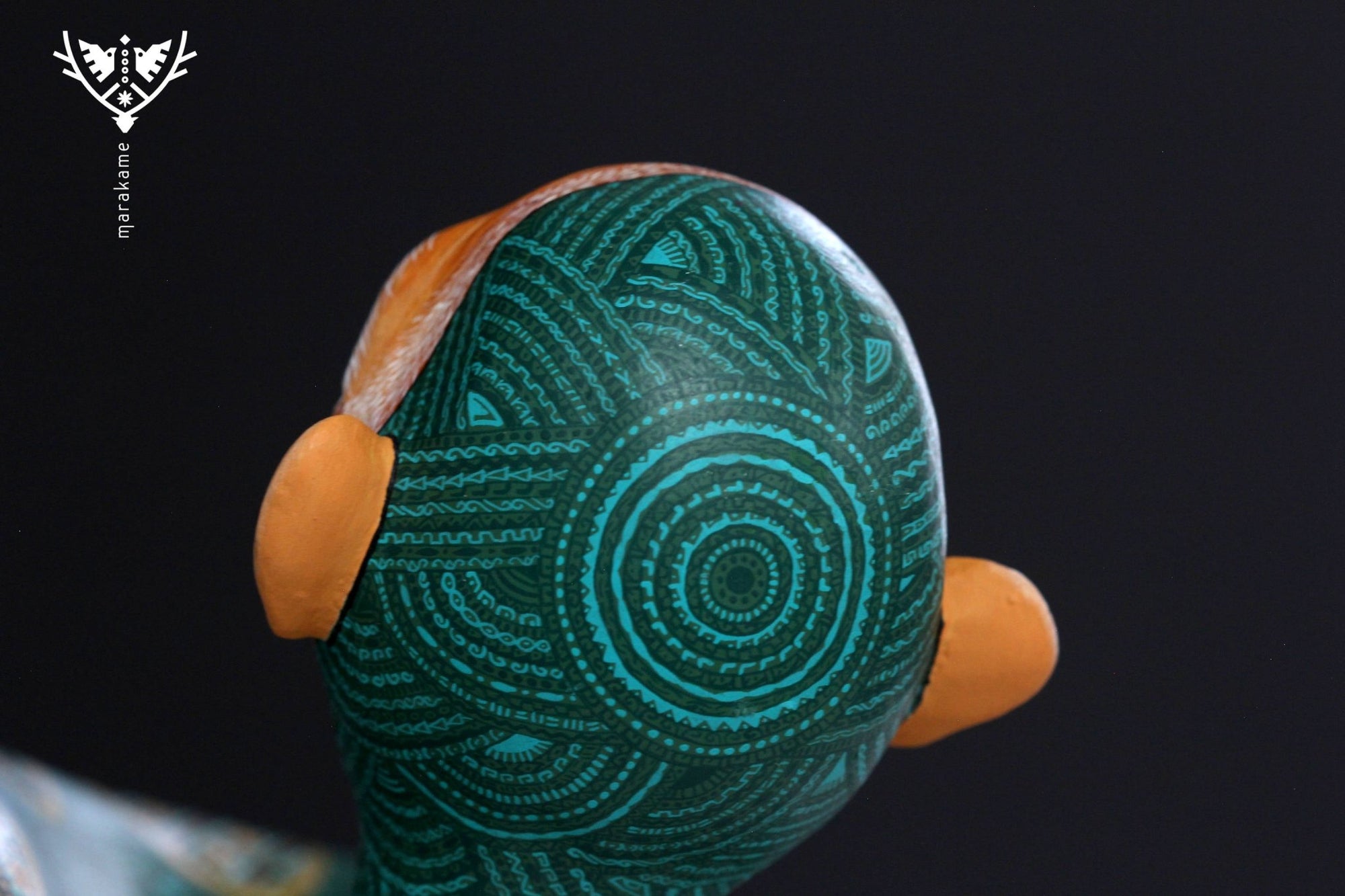 Nahual - Hombre Serpiente - Arte Huichol - Marakame