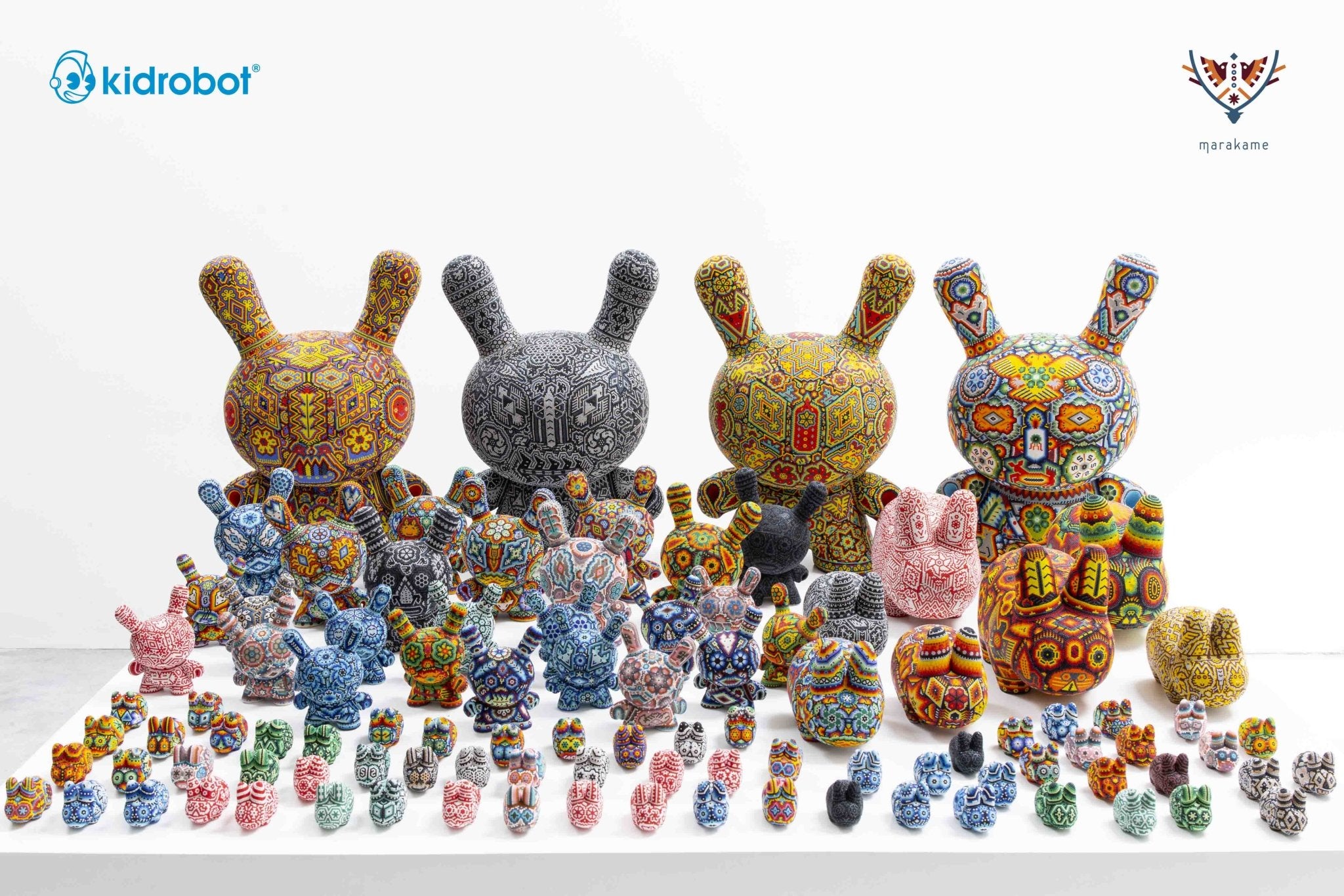 KidRobot – Munny, Dunny & Labbit editions - Arte Huichol - Marakame