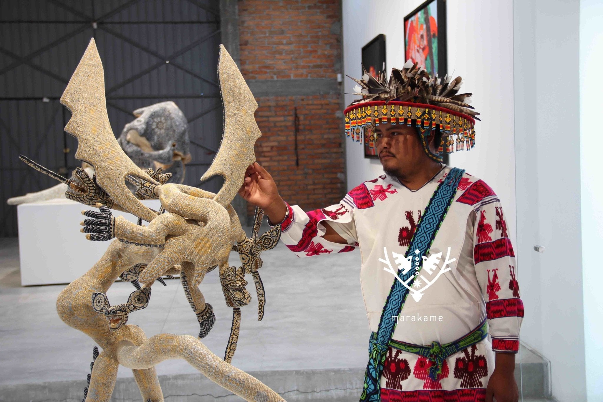 Las mejores Esculturas en Arte Huichol - Arte Huichol - Marakame