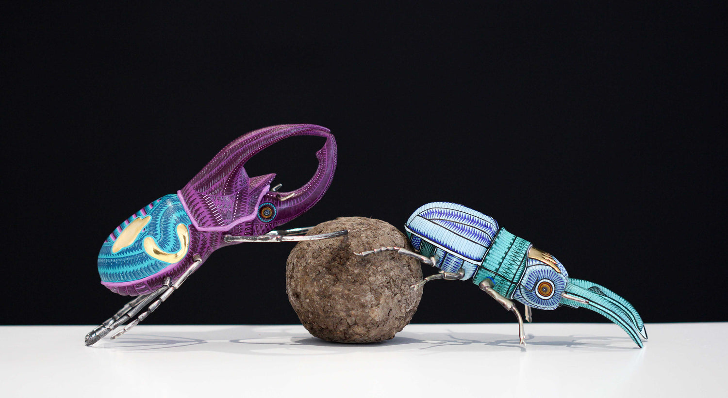 Käfer und Marienkäfer | Huichol-Kunst - Marakame
