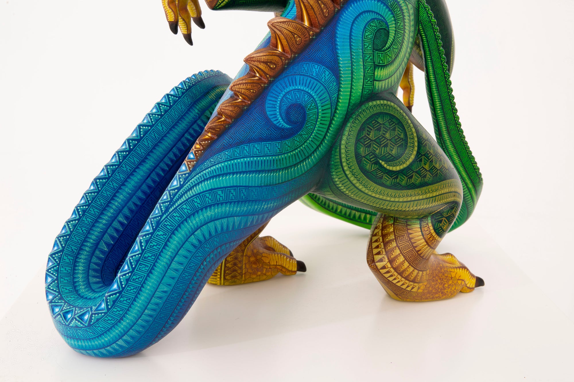 Alebrije - Nahual Iguana - Guardián de la transformación