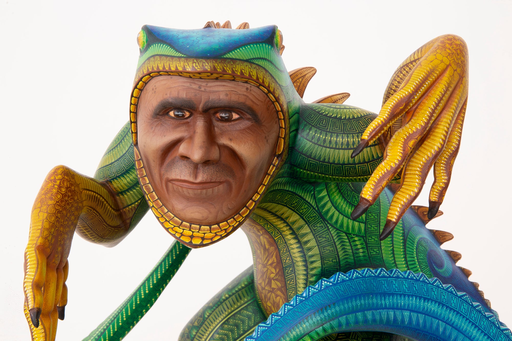 Alebrije - Nahual Iguana - Guardián de la transformación